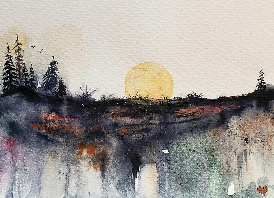 Harvest Moon, artwork by Deahn Benware