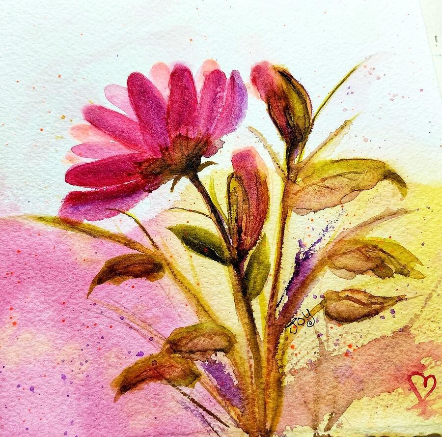 Joyful Bloom, artwork by Deahn Benware