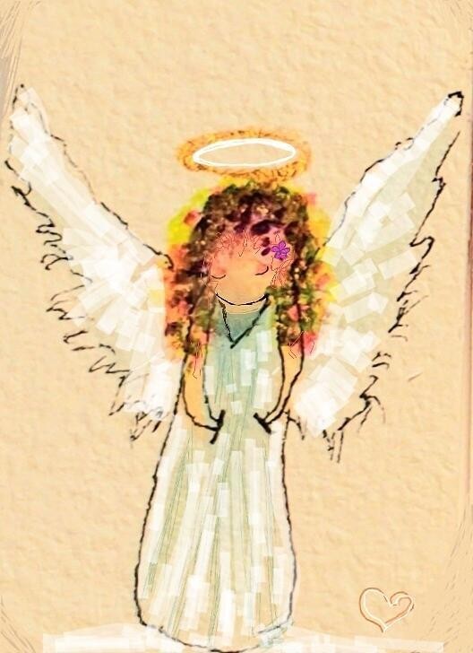 Little Angel, artwork by Deahn Benware