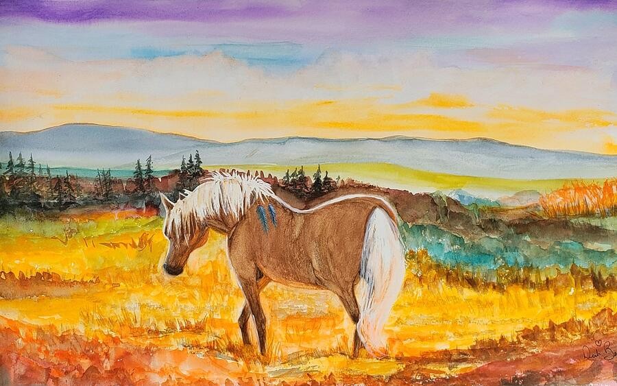 Rodeos End #1, artwork by Deahn Benware
