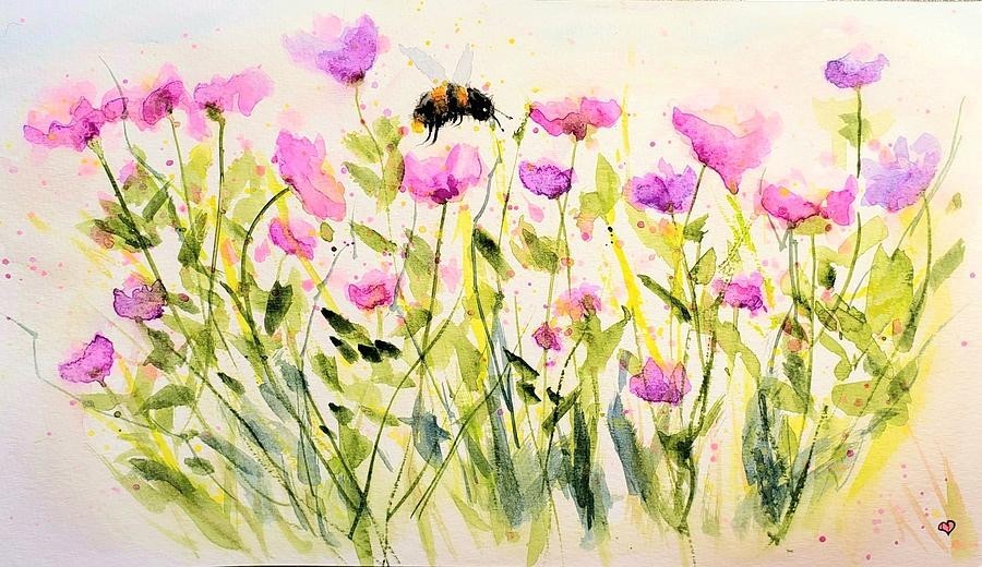 Springtime, artwork by Deahn Benware