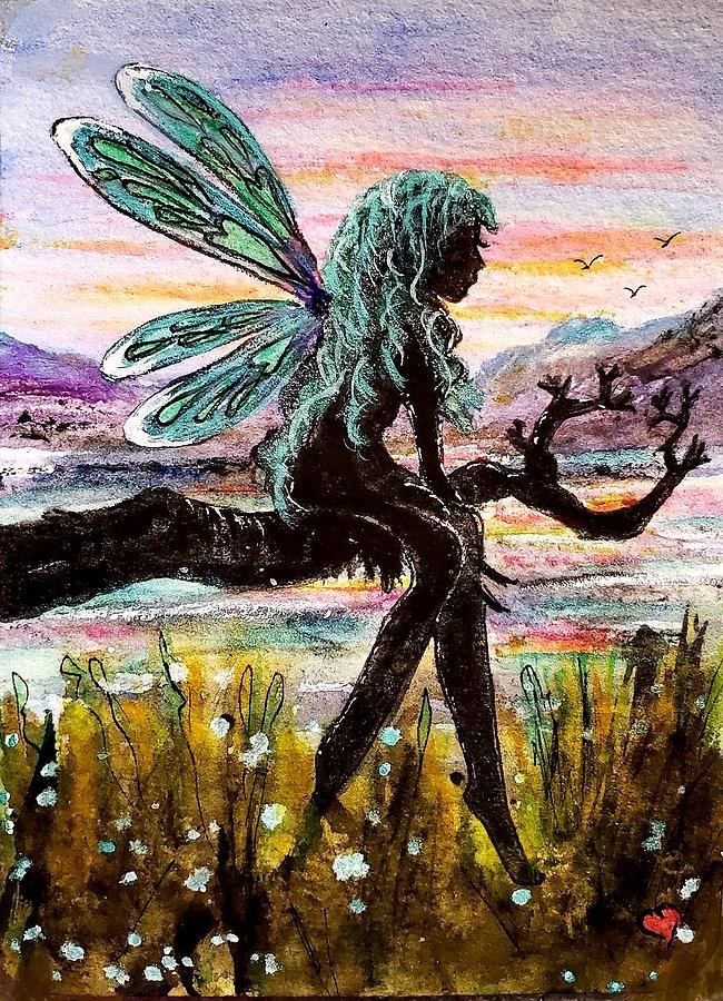 Sunset Fairy, artwork by Deahn Benware