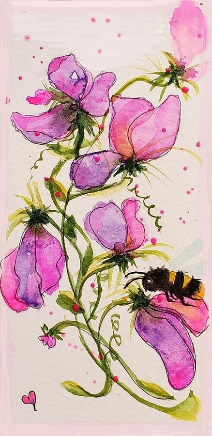 Sweet Bee, artwork by Deahn Benware