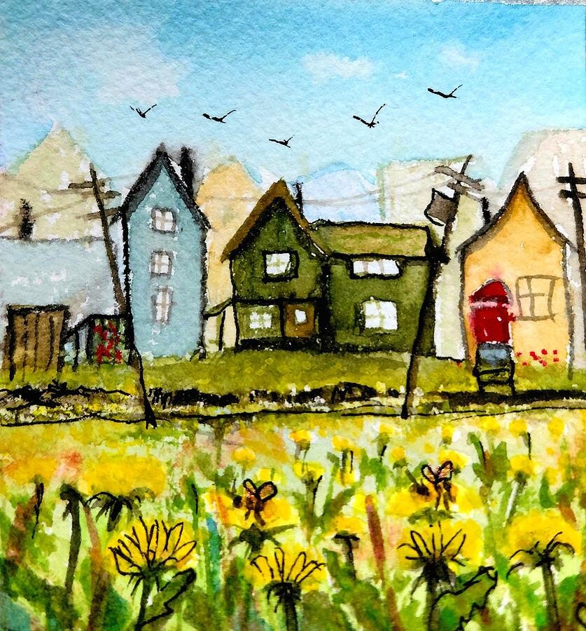 The Neighborhood, artwork by Deahn Benware