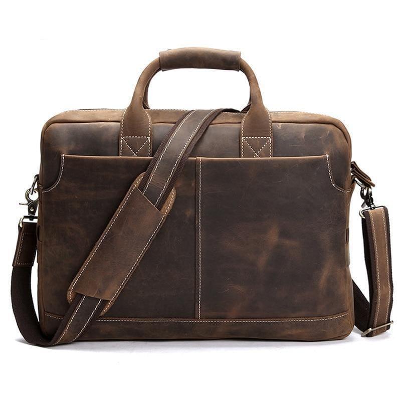 The Welch vintage leather messenger bag