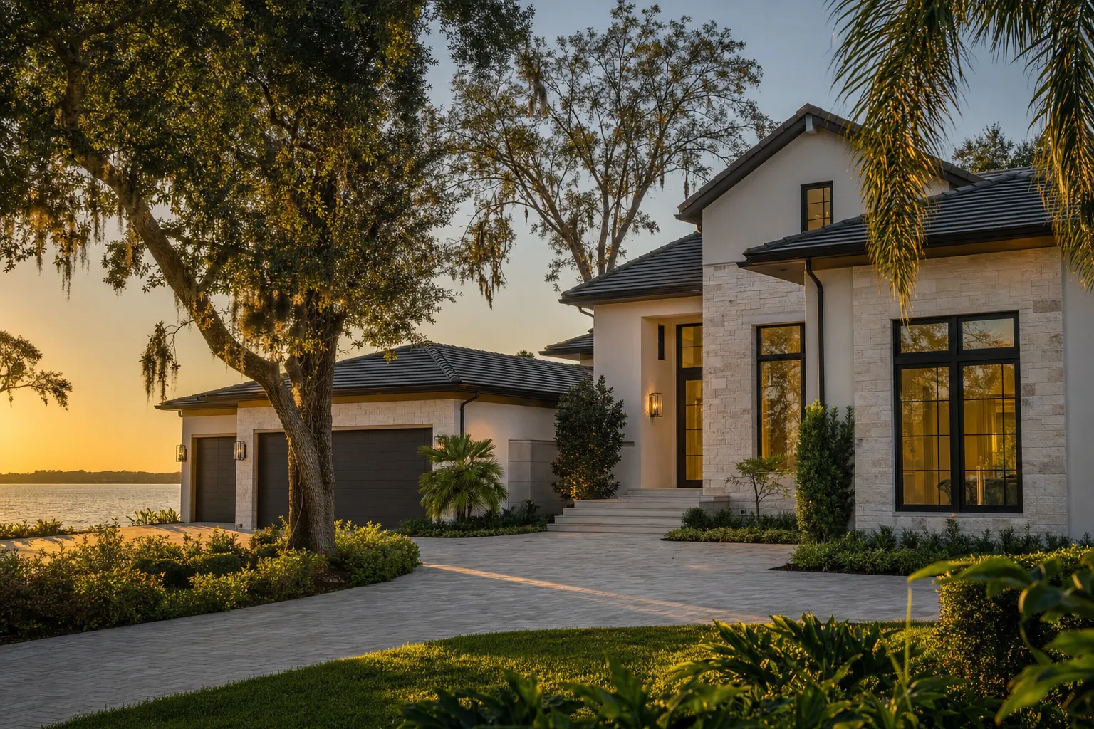 Contemporary Central Florida residence with refined architecture