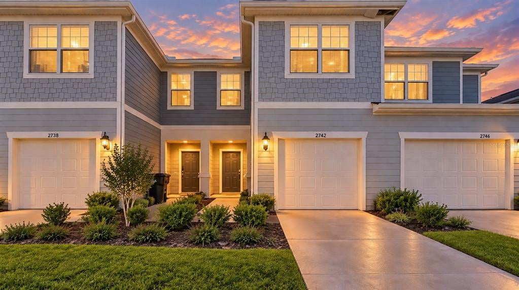 Evening exterior view of 2742 Fetching Trail