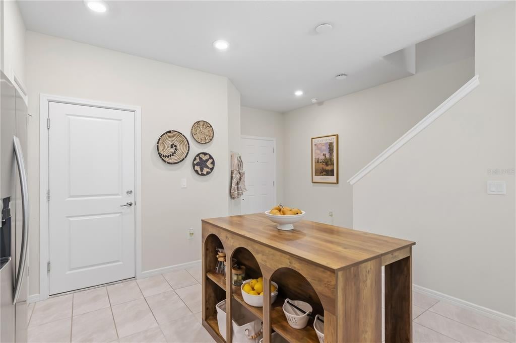 Open kitchen and dining space at 2742 Fetching Trail