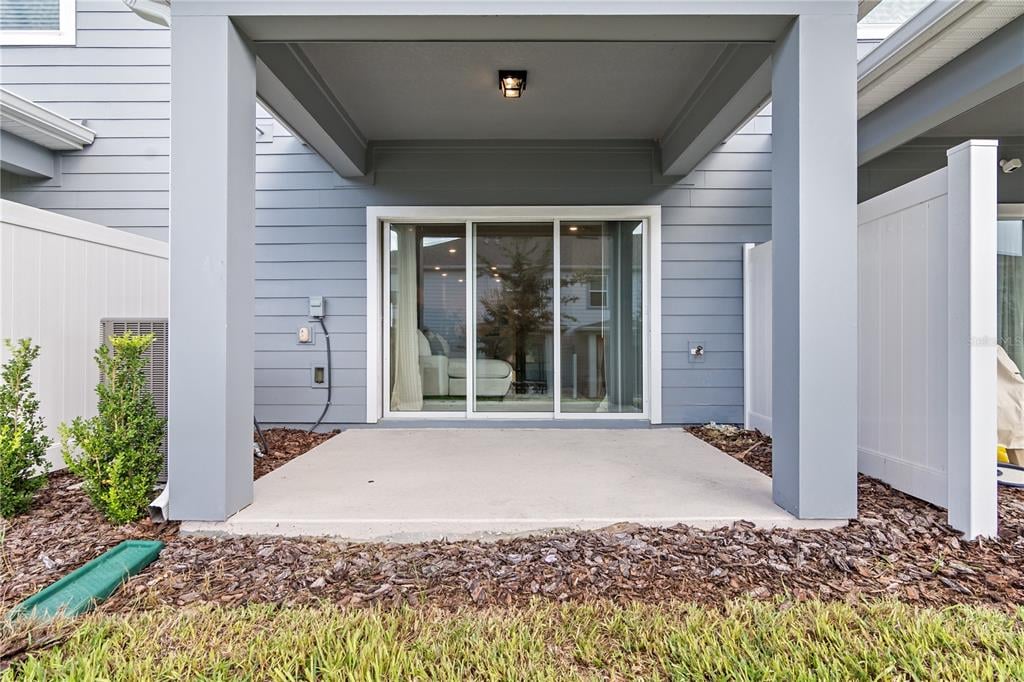 Covered patio at 2742 Fetching Trail