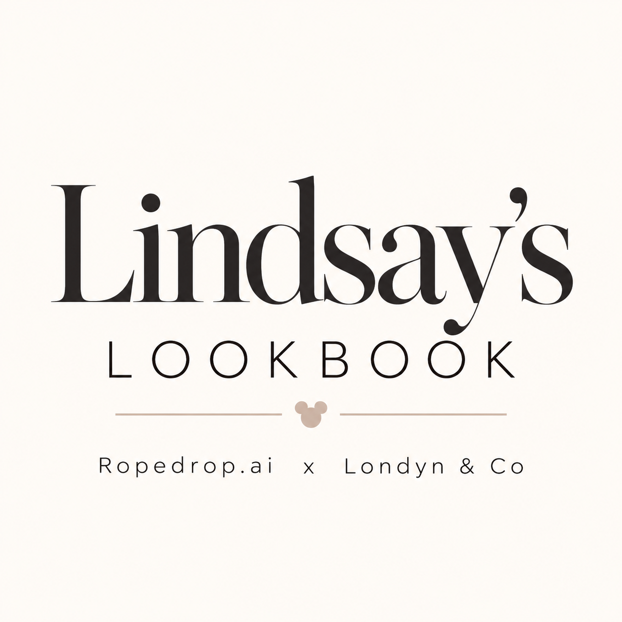 Lindsay’s Lookbook, RopeDrop.ai x Londyn & Co collaboration