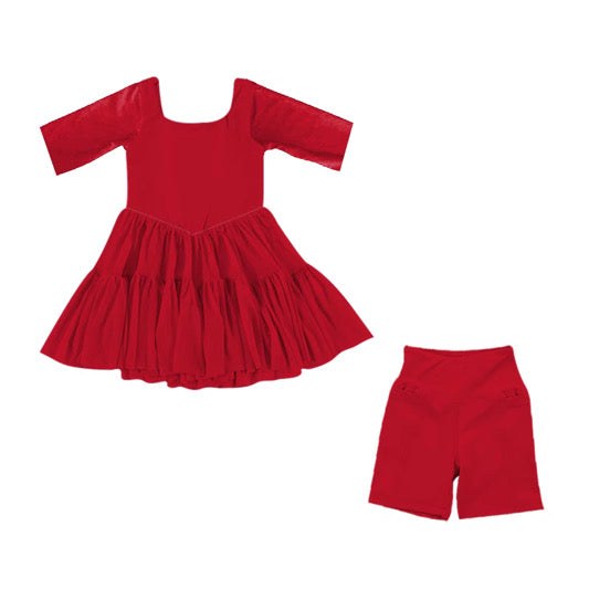 Red tulle twirl dress from Londyn & Co.