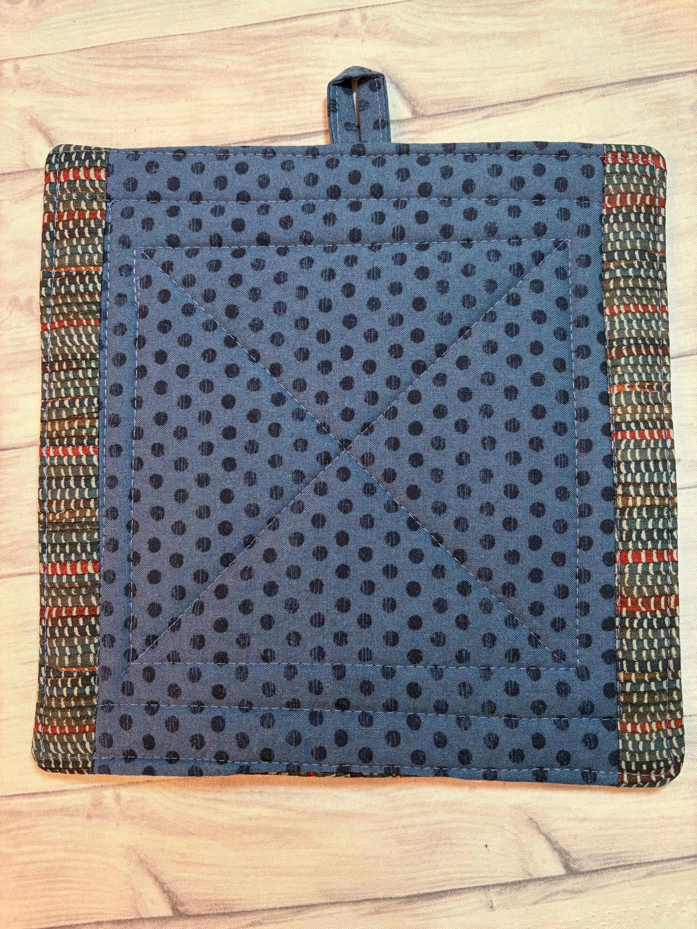 Single Baseball potholder, 8” homemade Father’s Day gift view 2