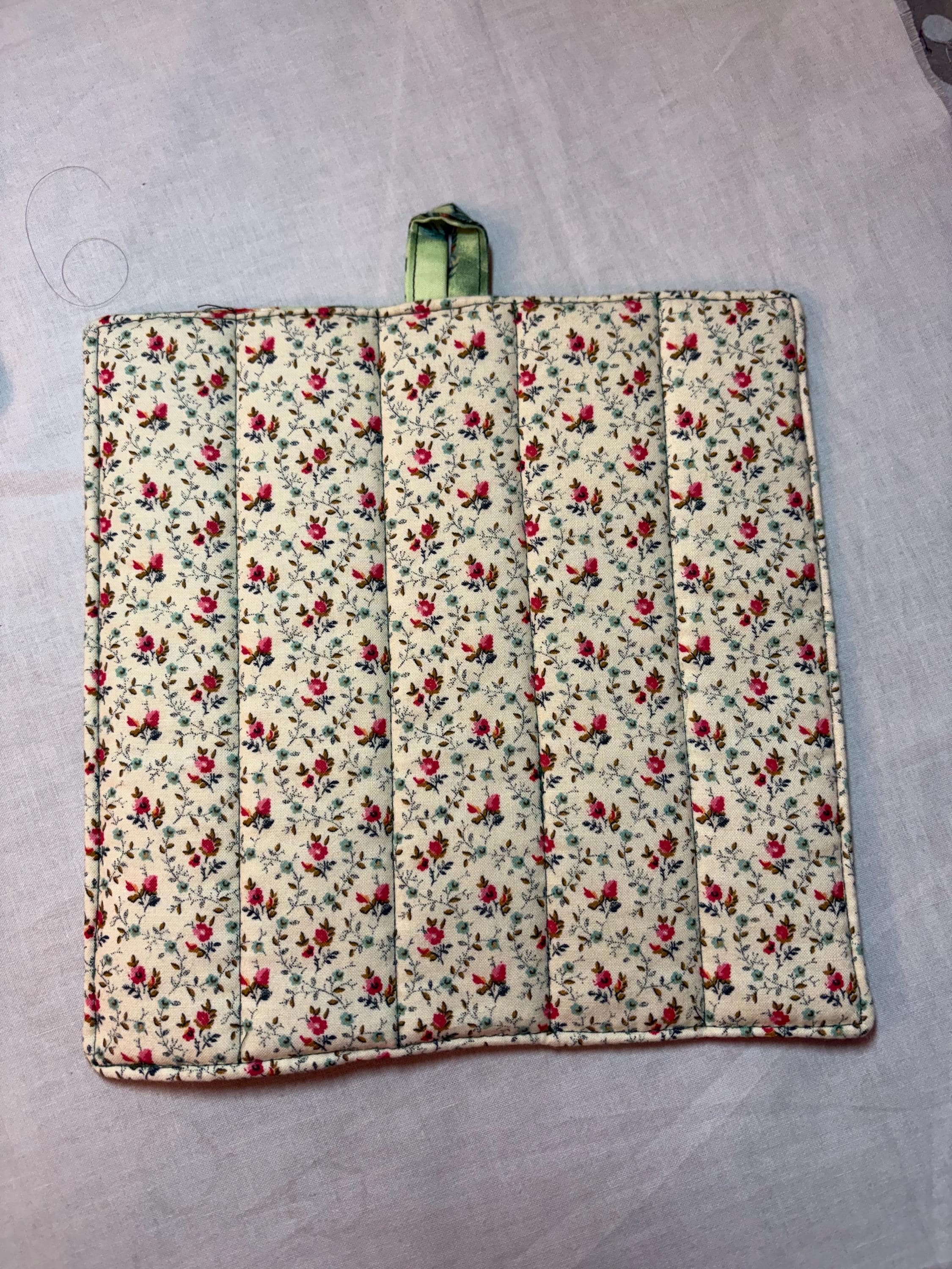 Kitchen Foodie Chef homemade gift Pair of fruit potholders, 8” quilted view 4