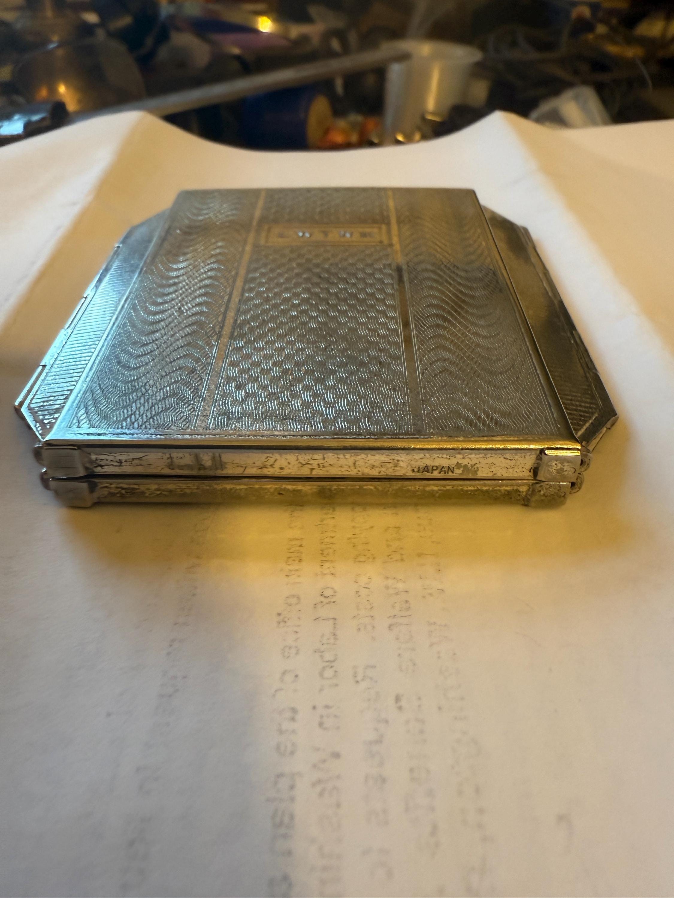 Vintage Dunhill Silver Plate Folding Cigarette Holder detail 5