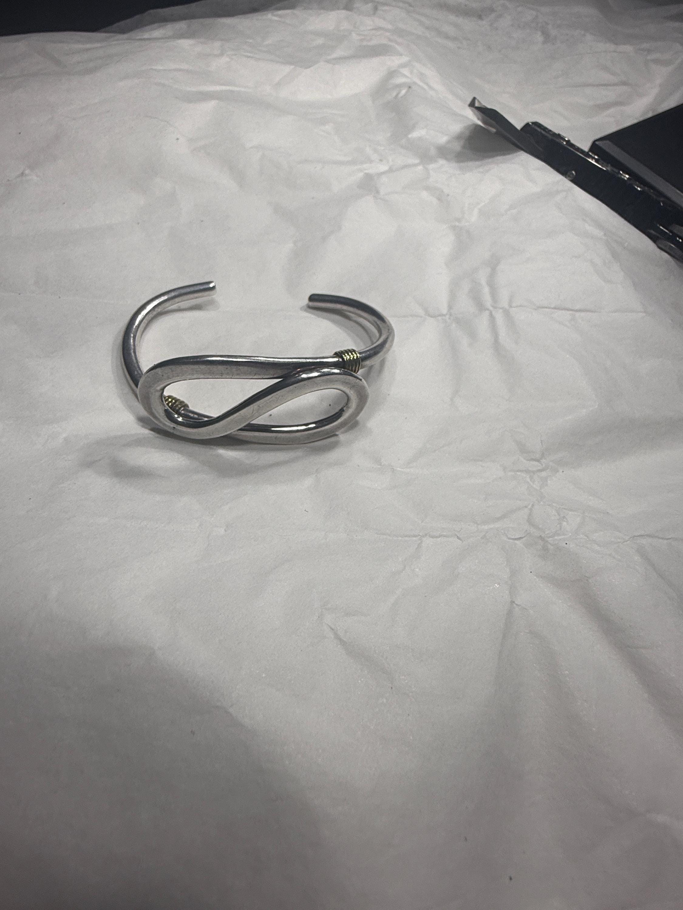 Mexican sterling geometric bracelet