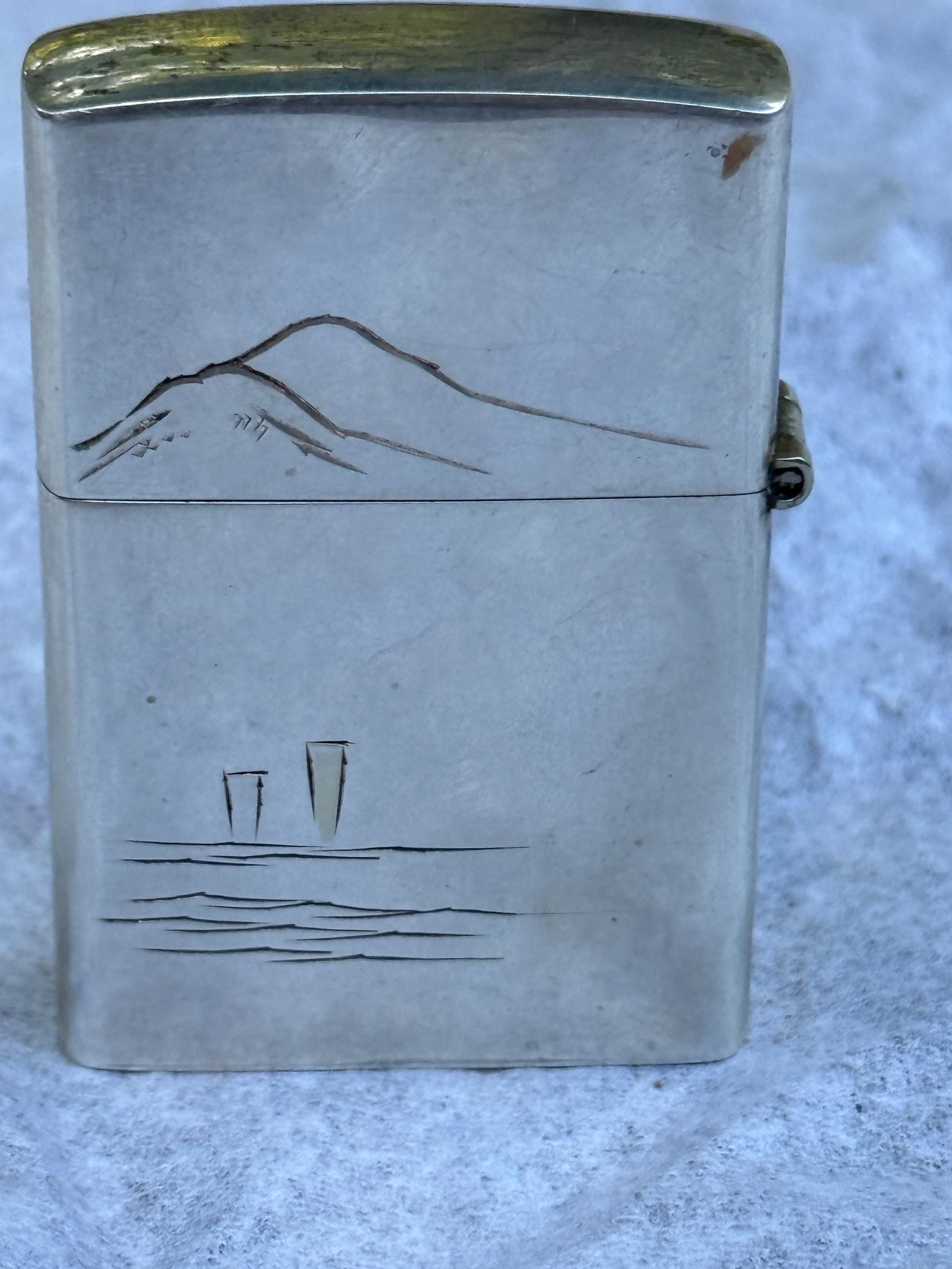 Occupied WW2 Era Japanese “zippo” insert style detail 2