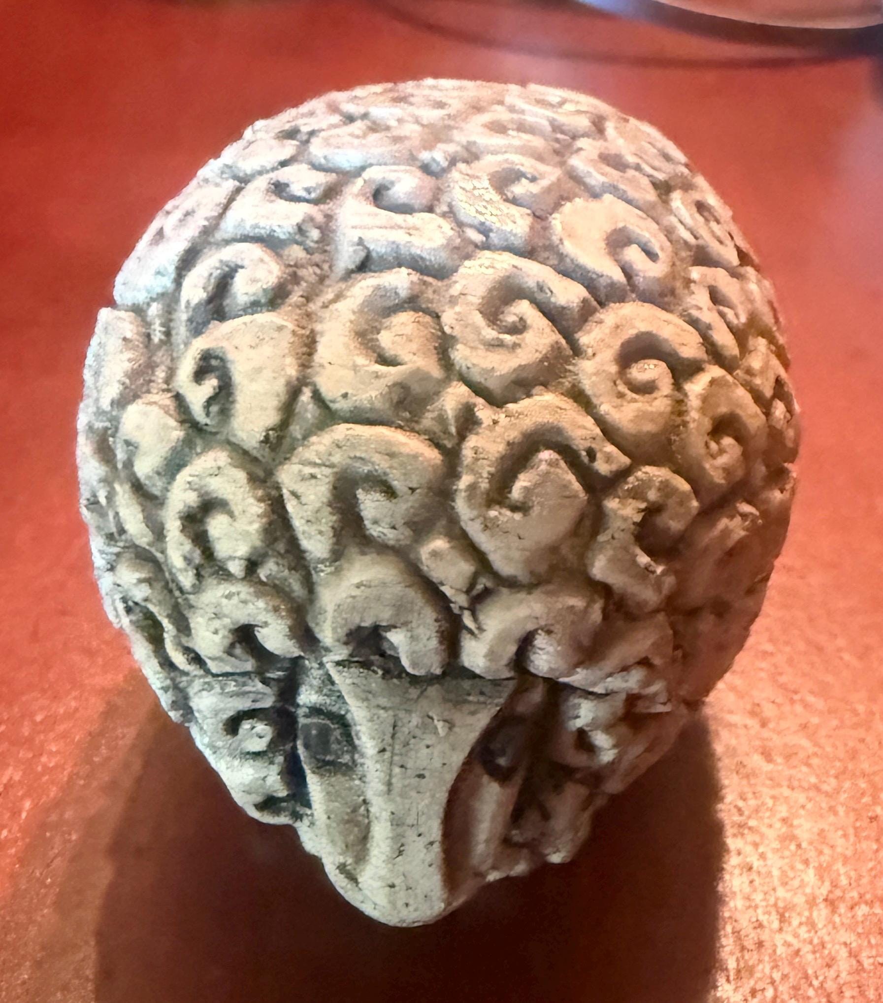 70s ceramic sheep figurine