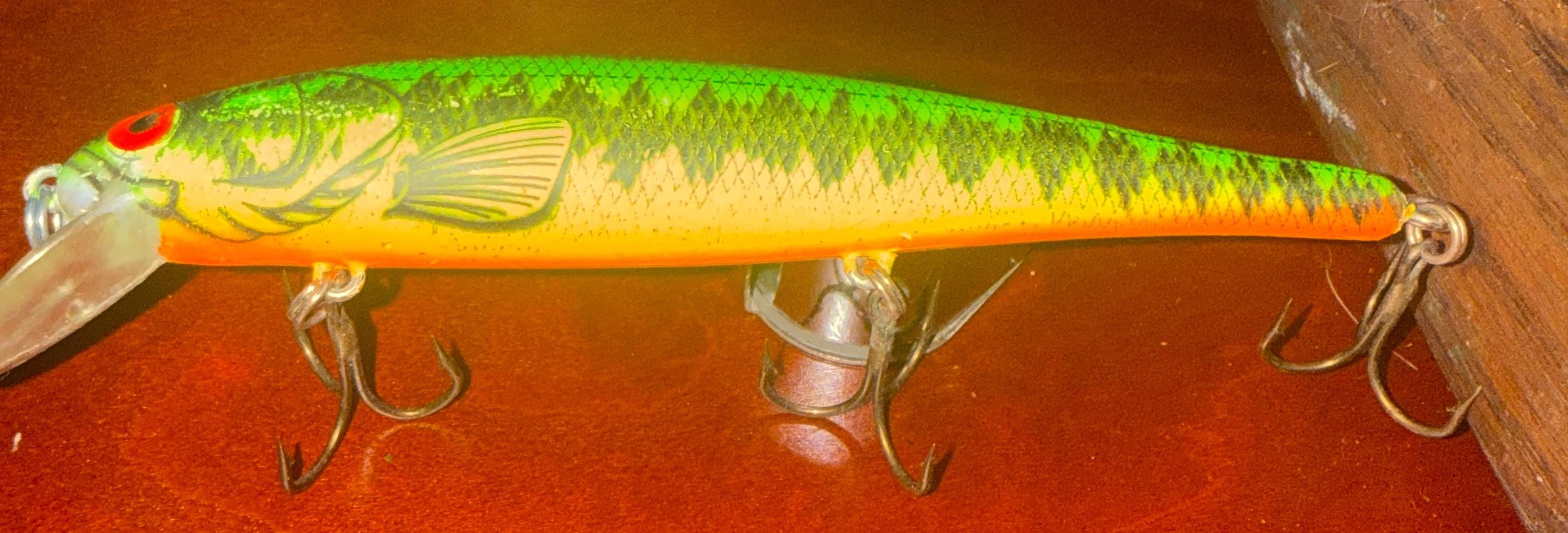 Pradco Bomber jerk bait lure detail 2