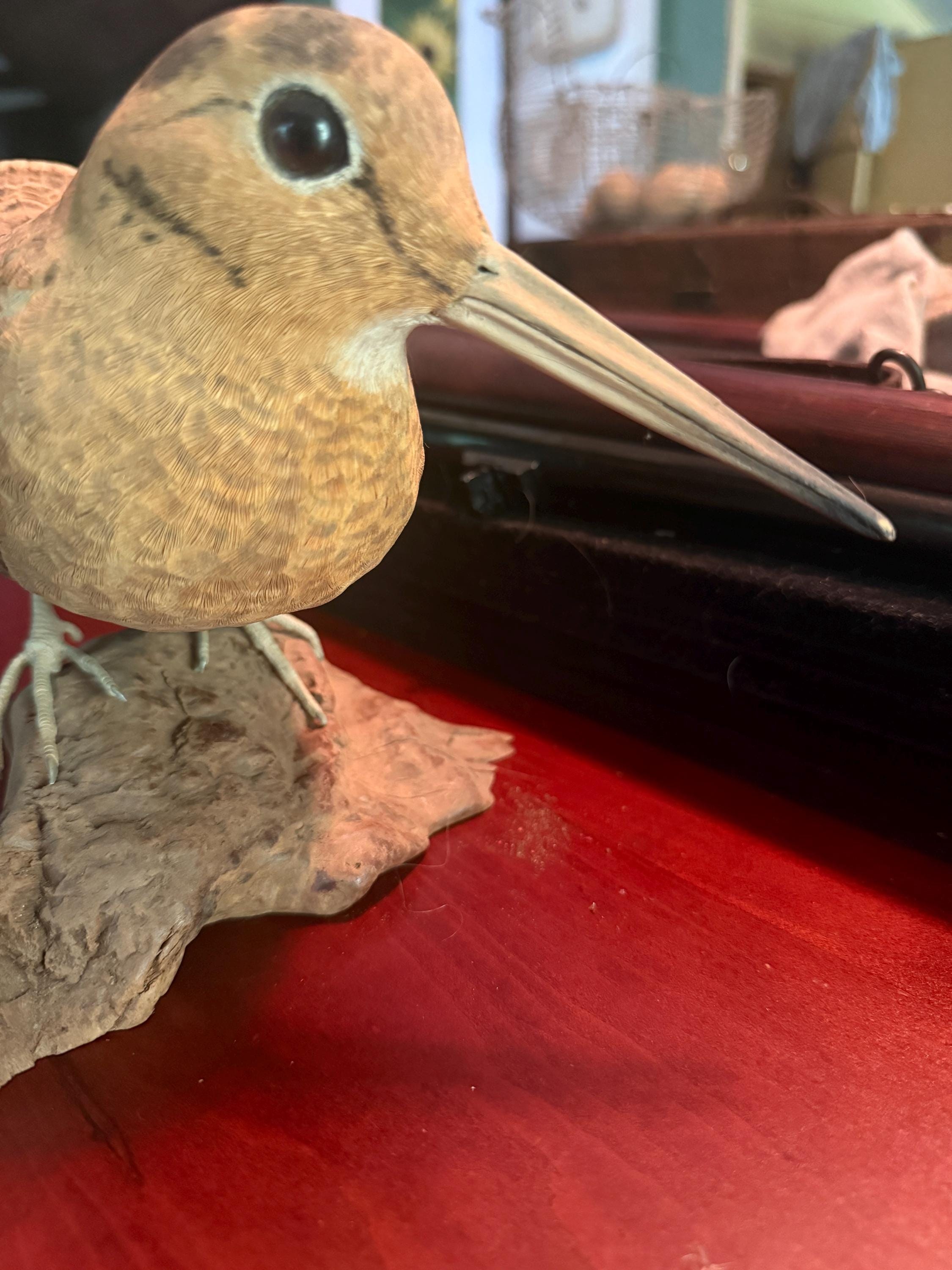 Jeff Demarest carved woodcock
