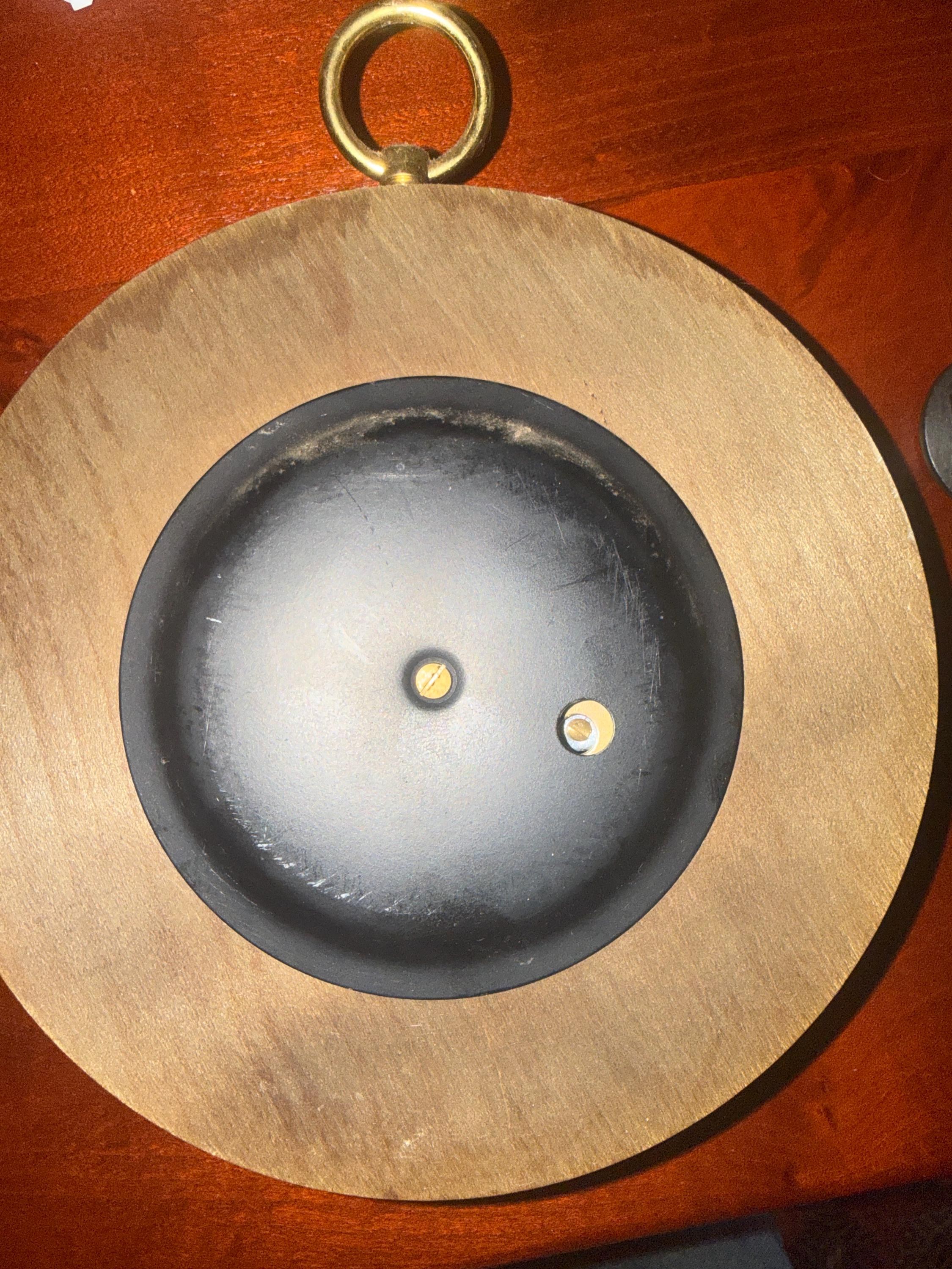 The Nature company barometer from 90s it’s accurate and snowstorms make it low pressure detail 2