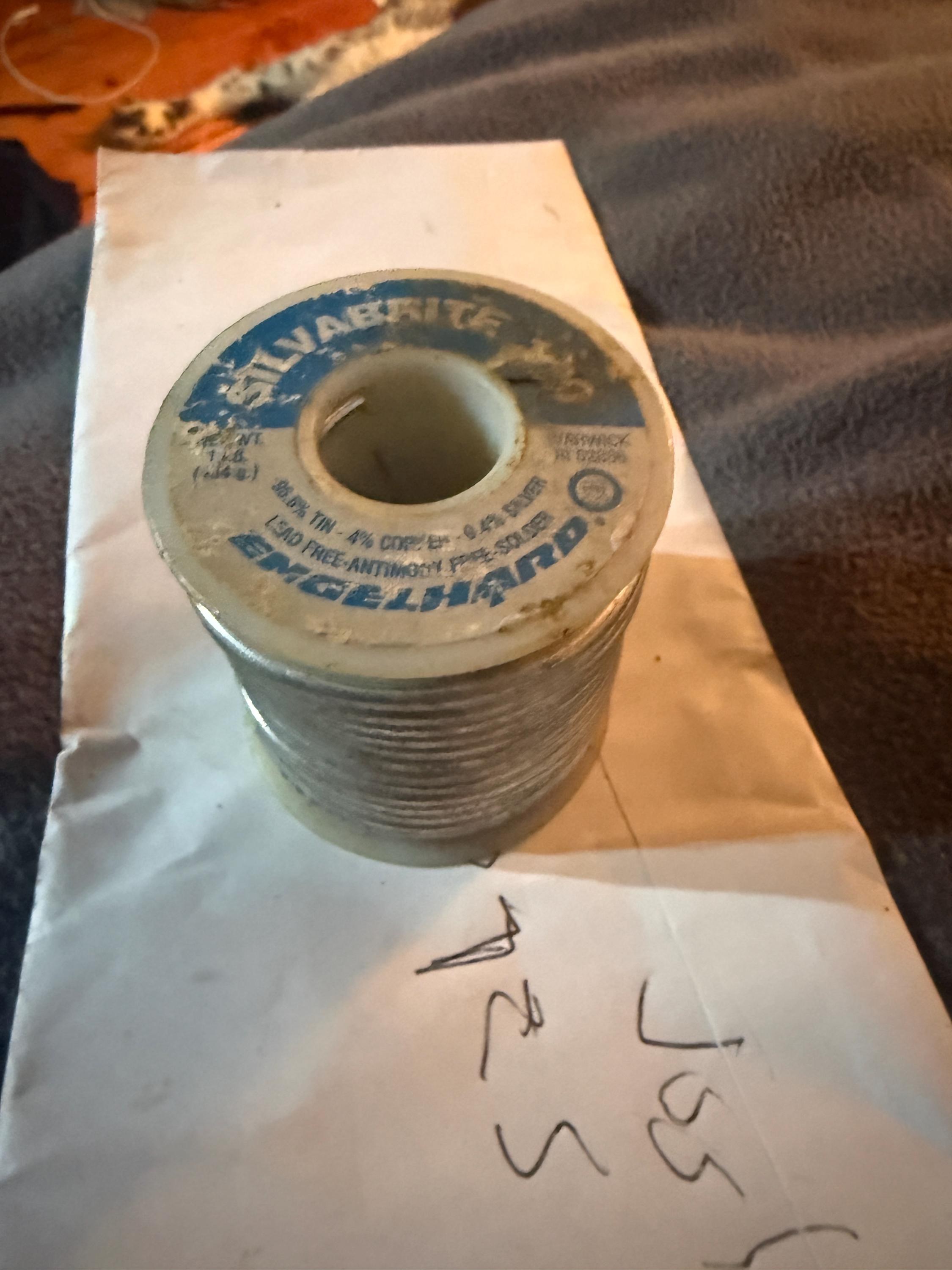 1 pound silverbrite solder ve Engelhard