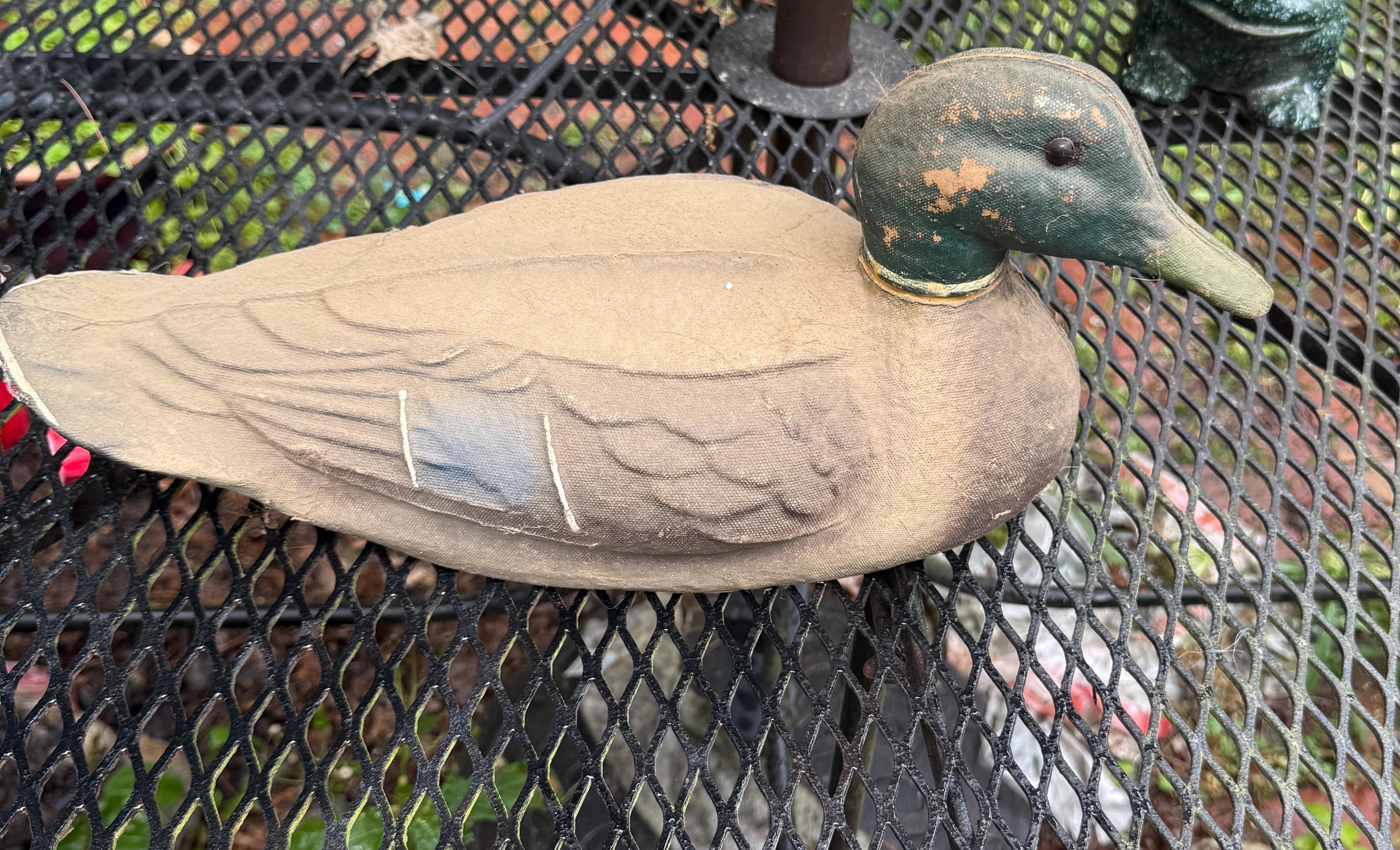 Victor paper mallard drake detail 2