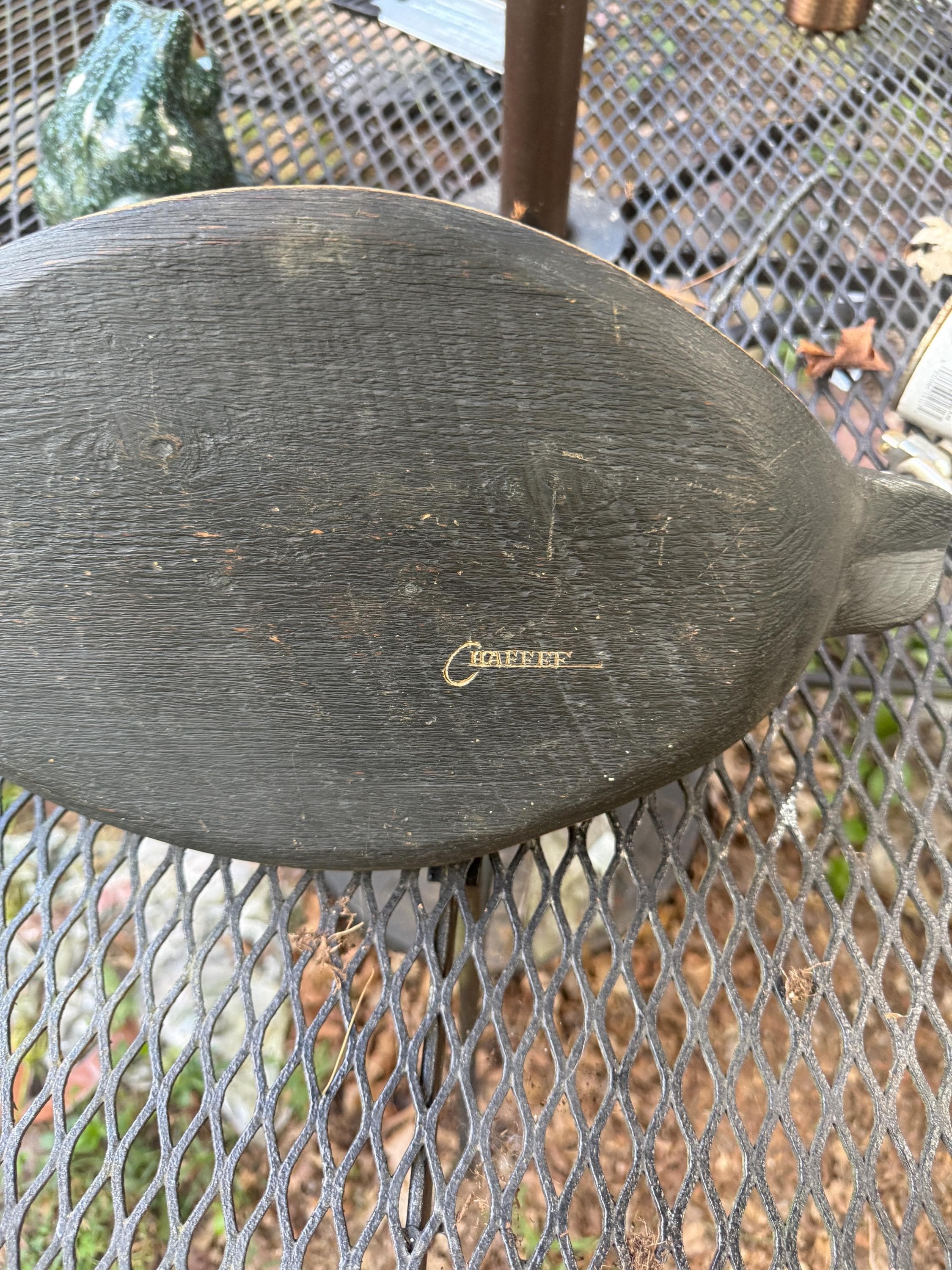 1990s Nantucket local carver detail 6
