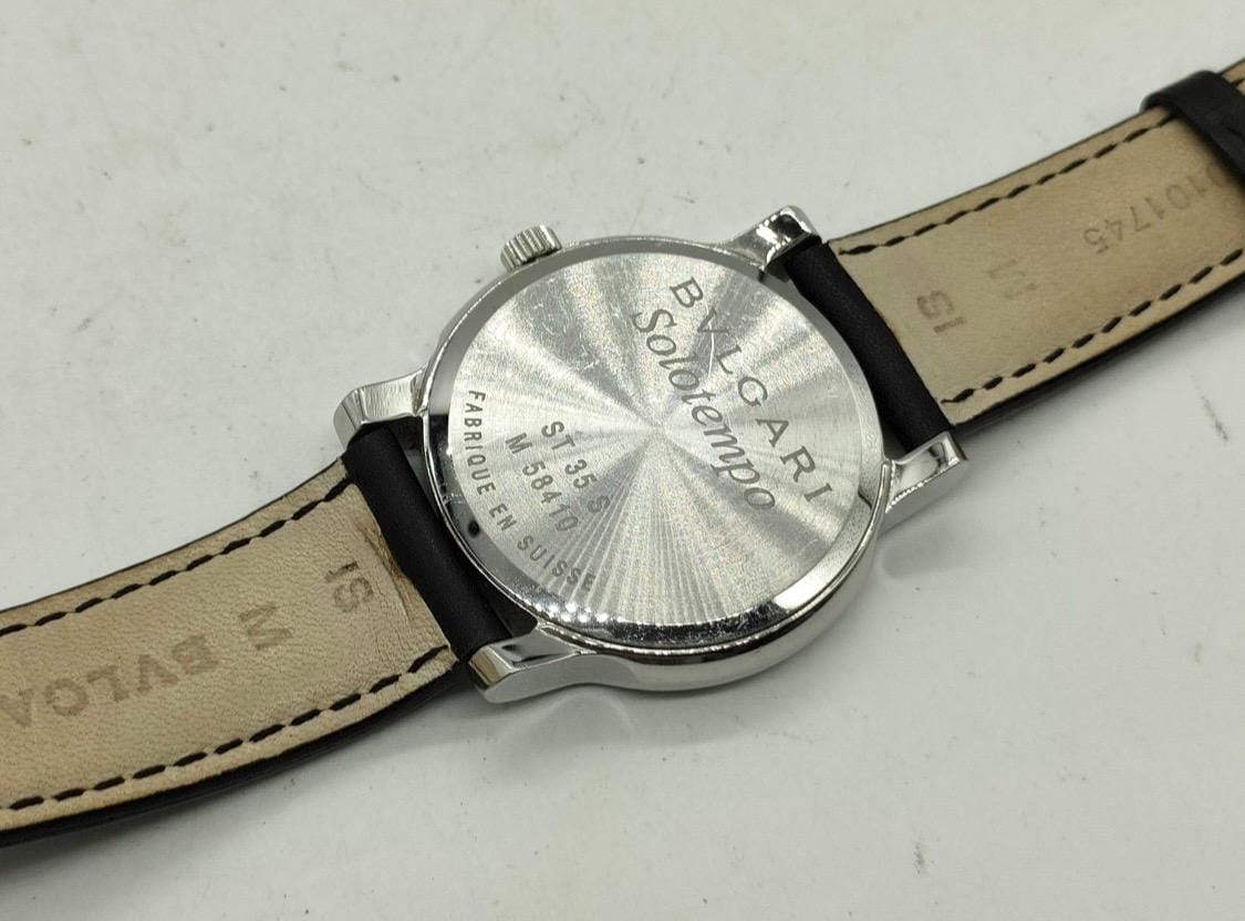 Bvlgari Solotempo ST 35 S detail 2