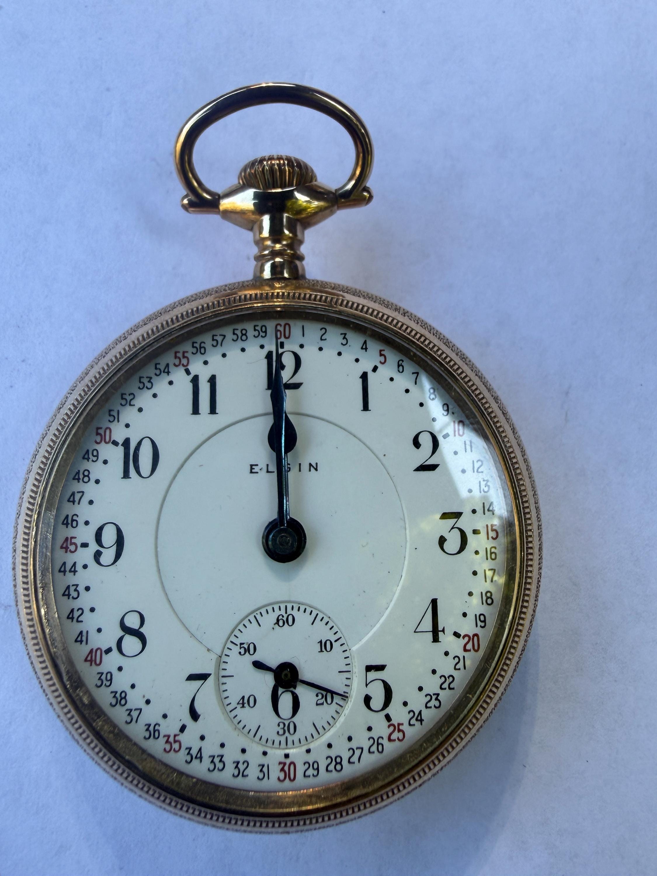 Low production Elgin Number 349 detail 2
