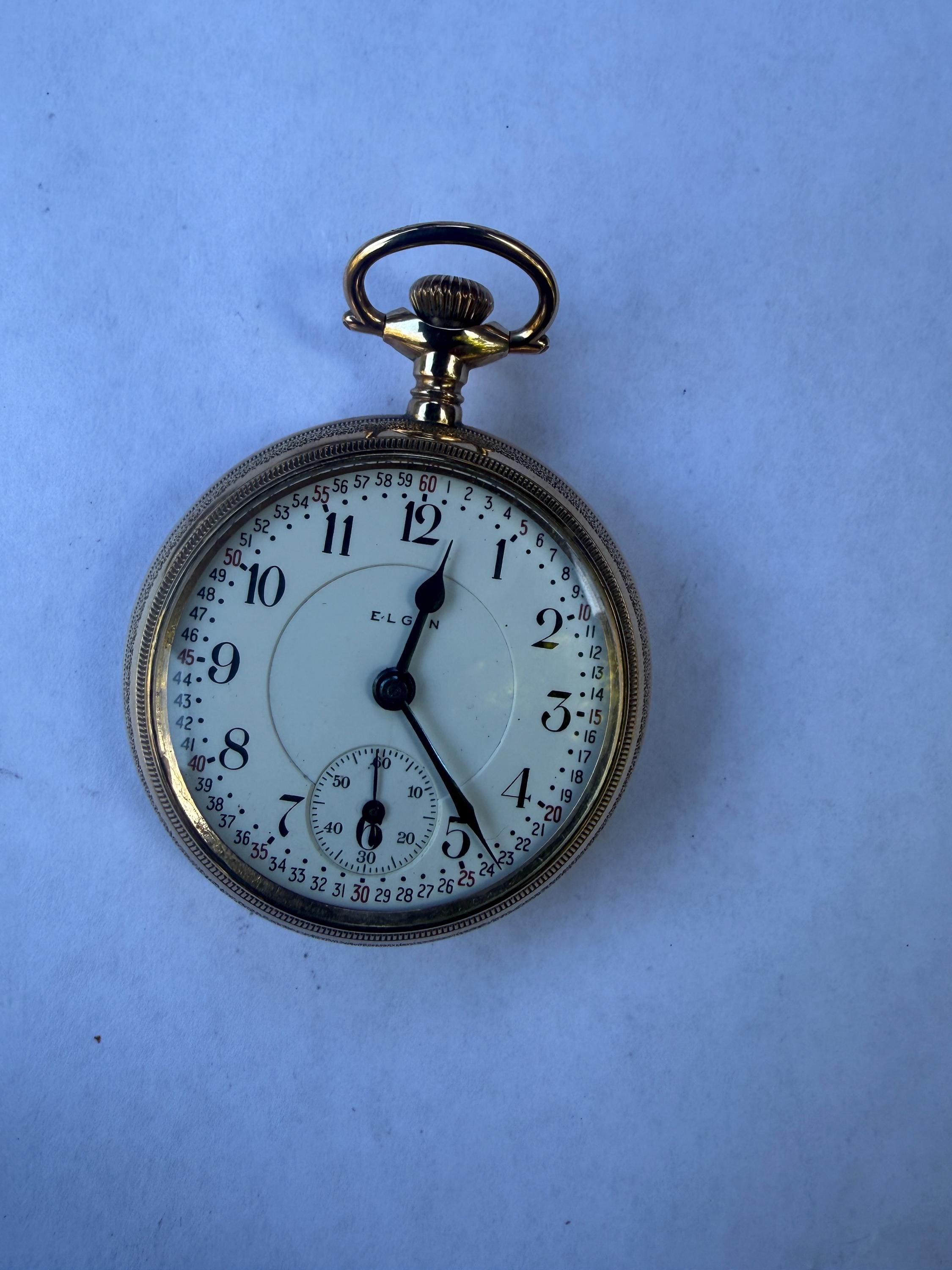 Low production Elgin Number 349 detail 3