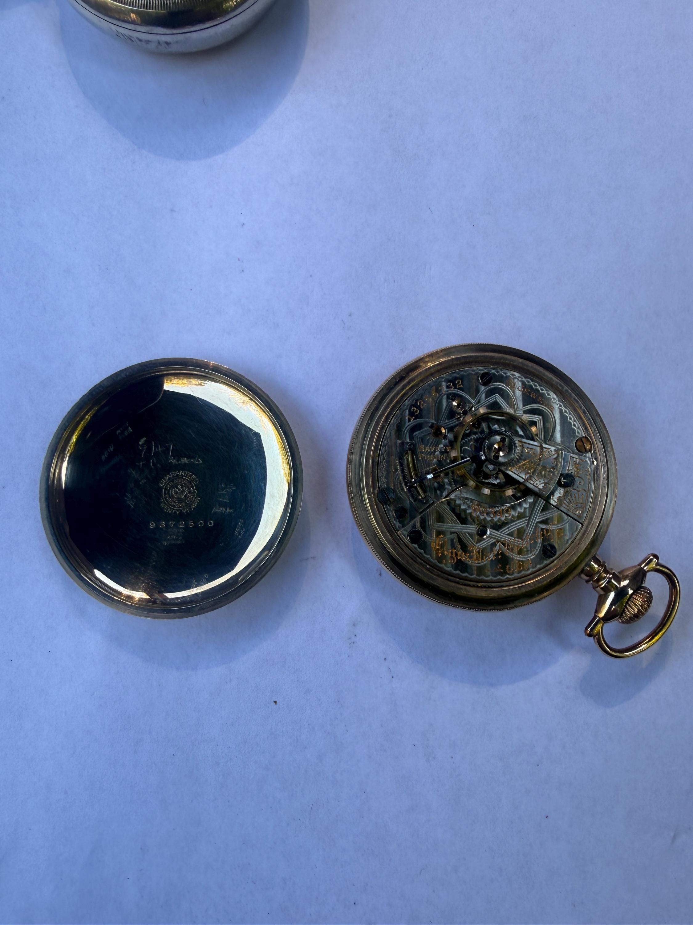 Low production Elgin Number 349 detail 5