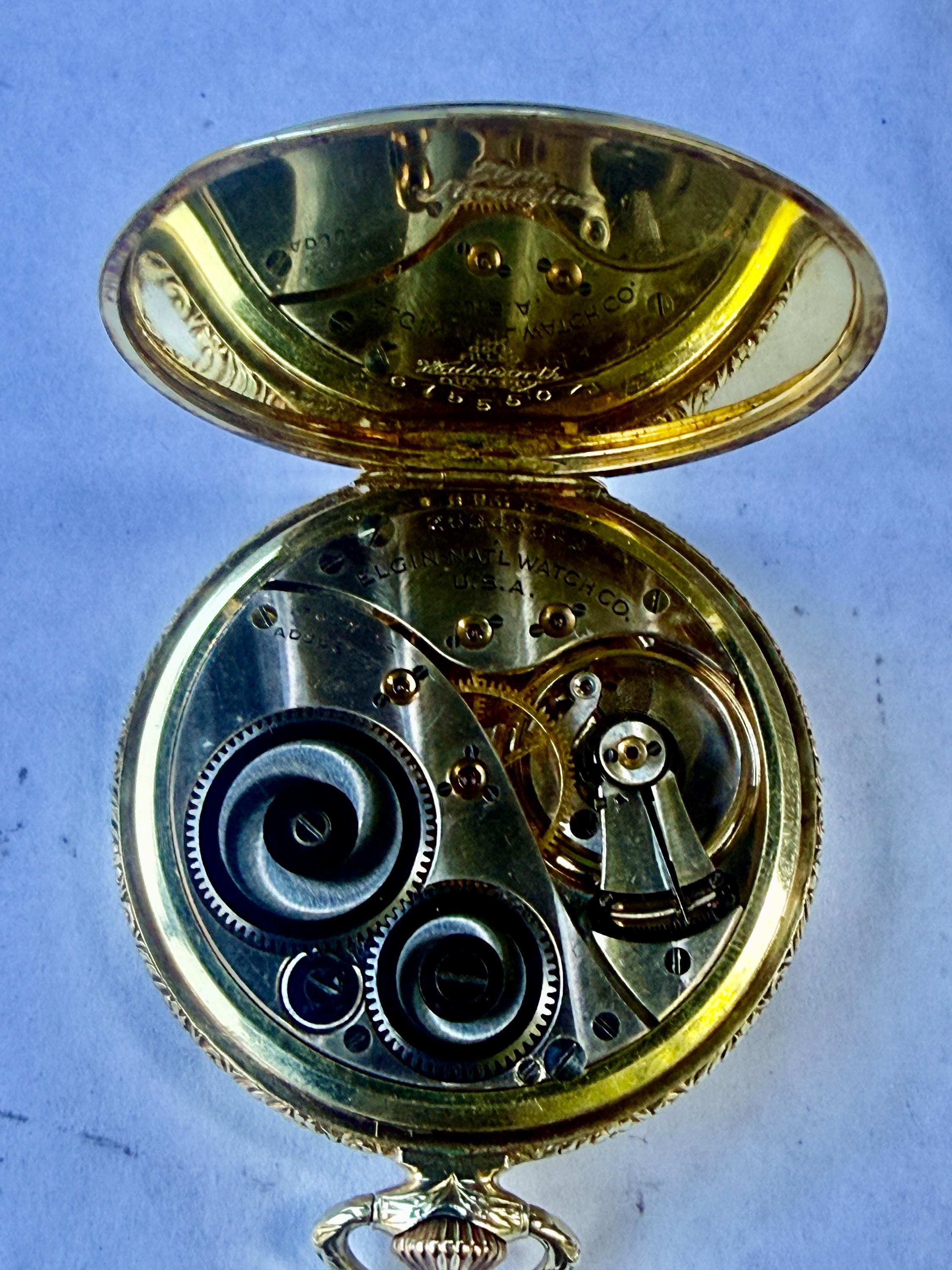 1920s Elgin streamline grade 249 detail 6