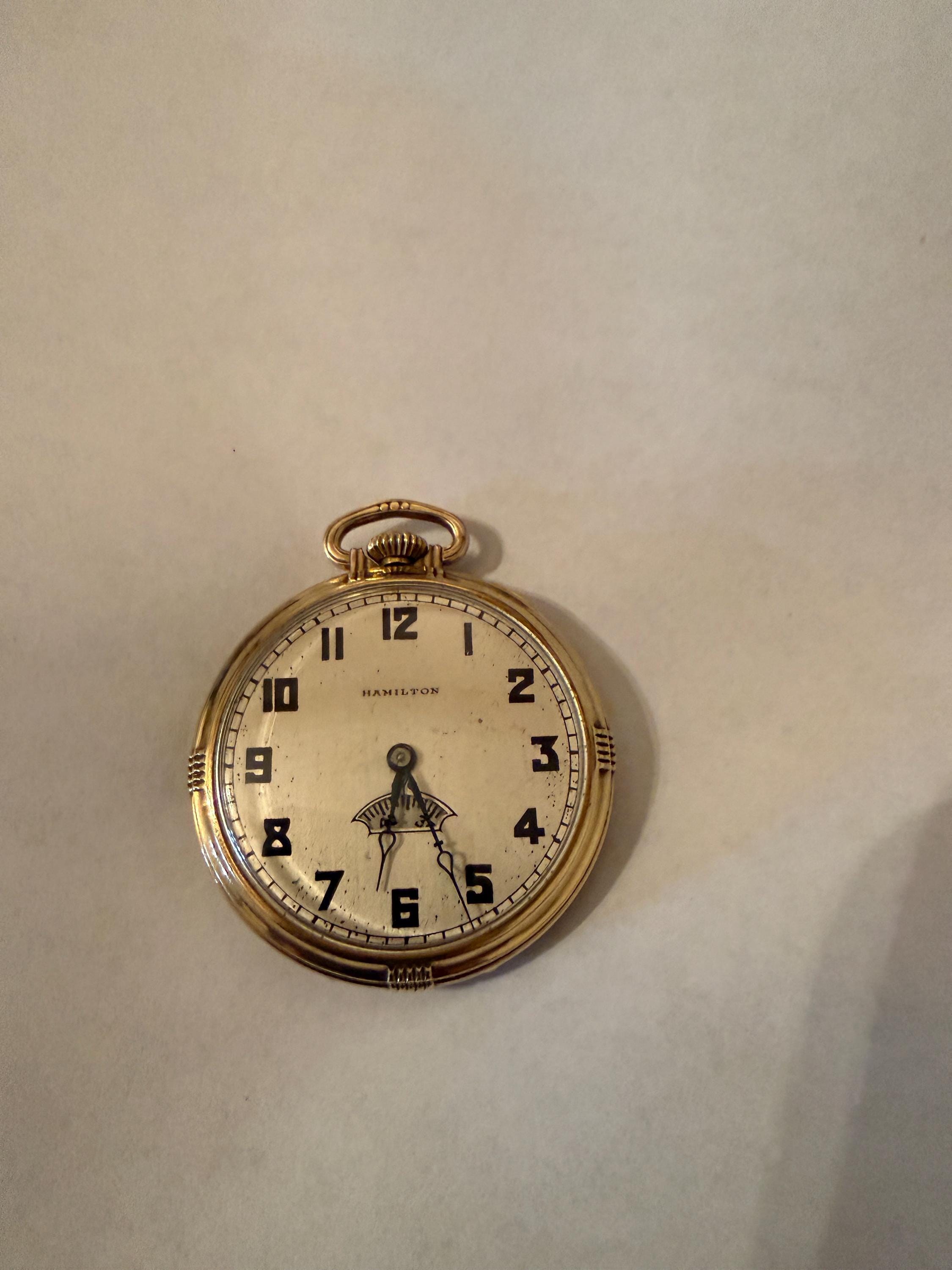 Hamilton GF 912 secometer dial