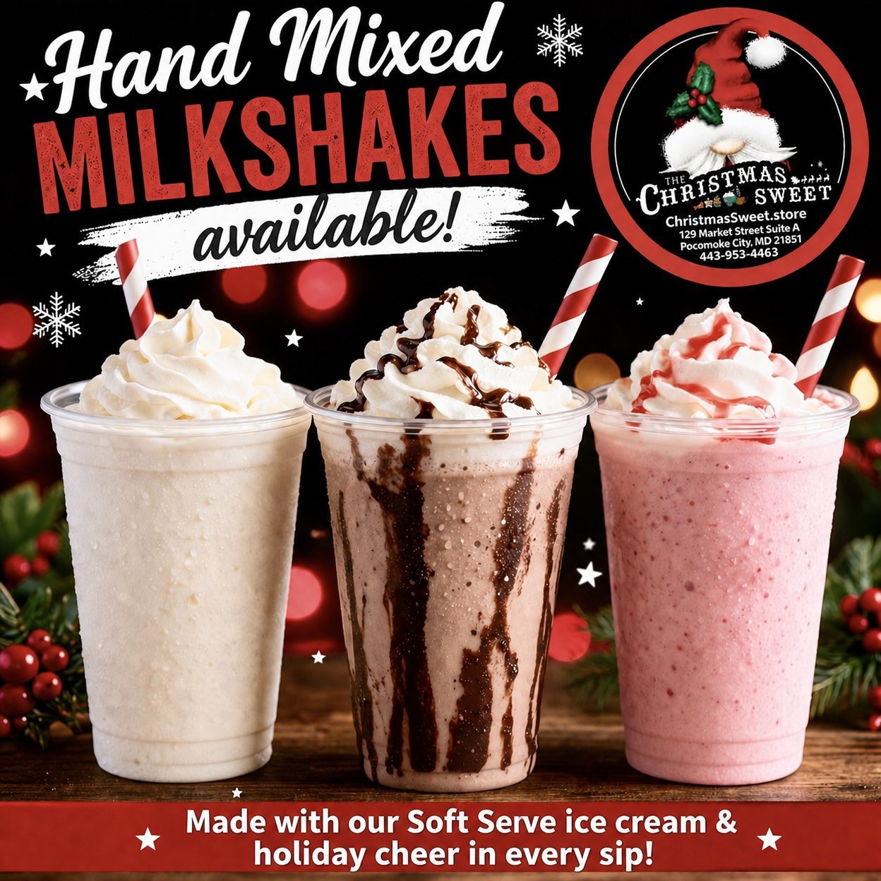Hand-Mixed Milkshakes