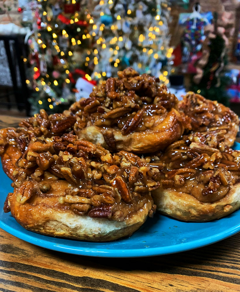 Caramel pecan sticky buns from The Christmas Sweet