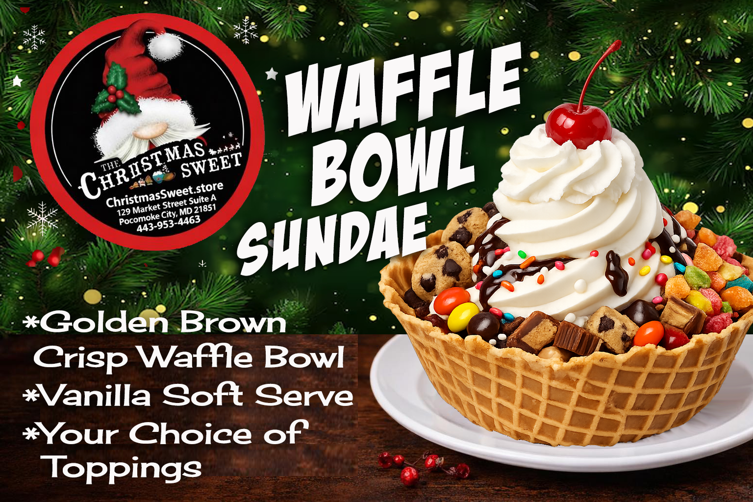 Waffle Bowls