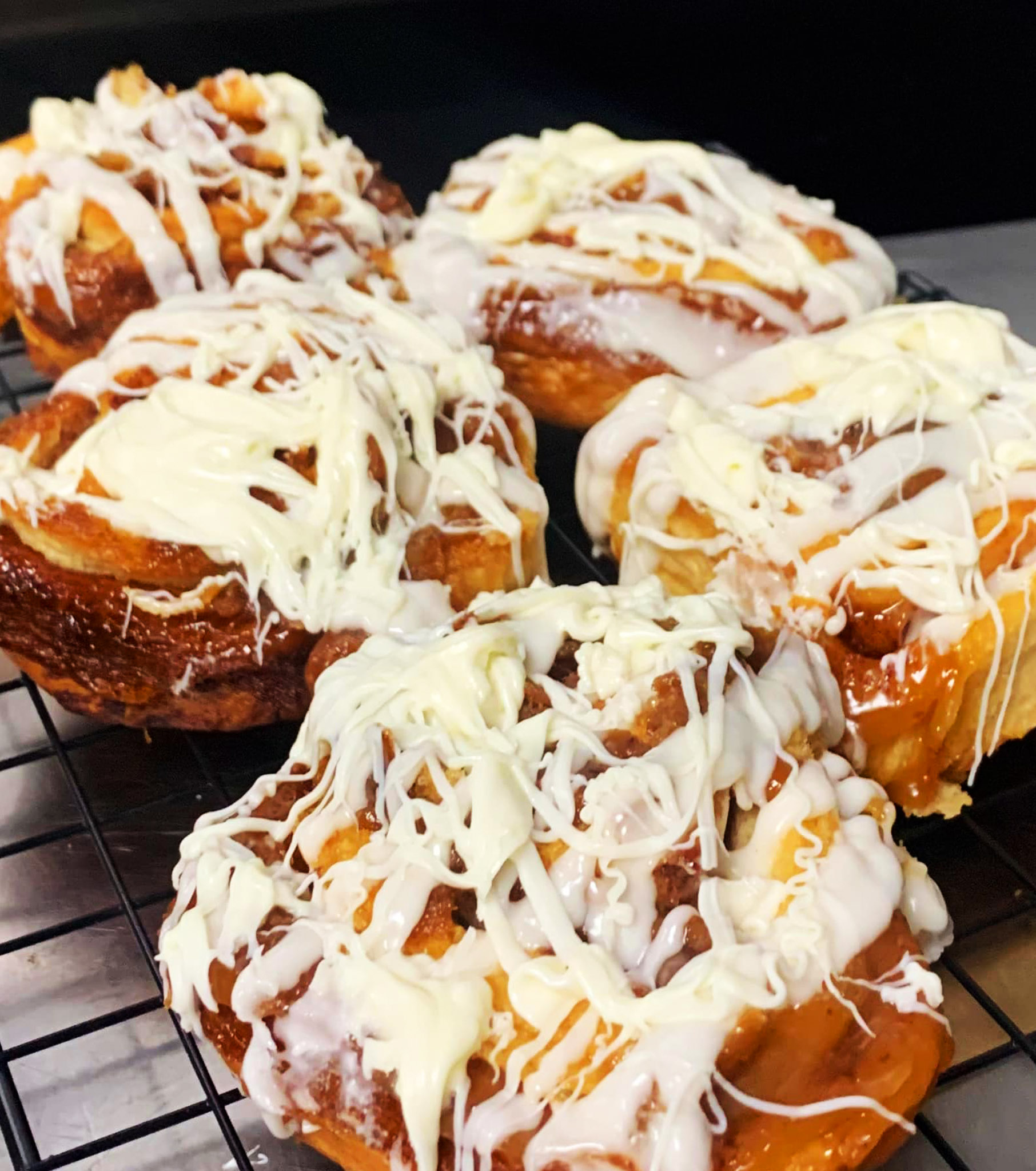 White Chocolate Sticky Bun