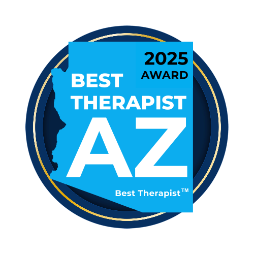 Best Therapist AZ 2025 badge