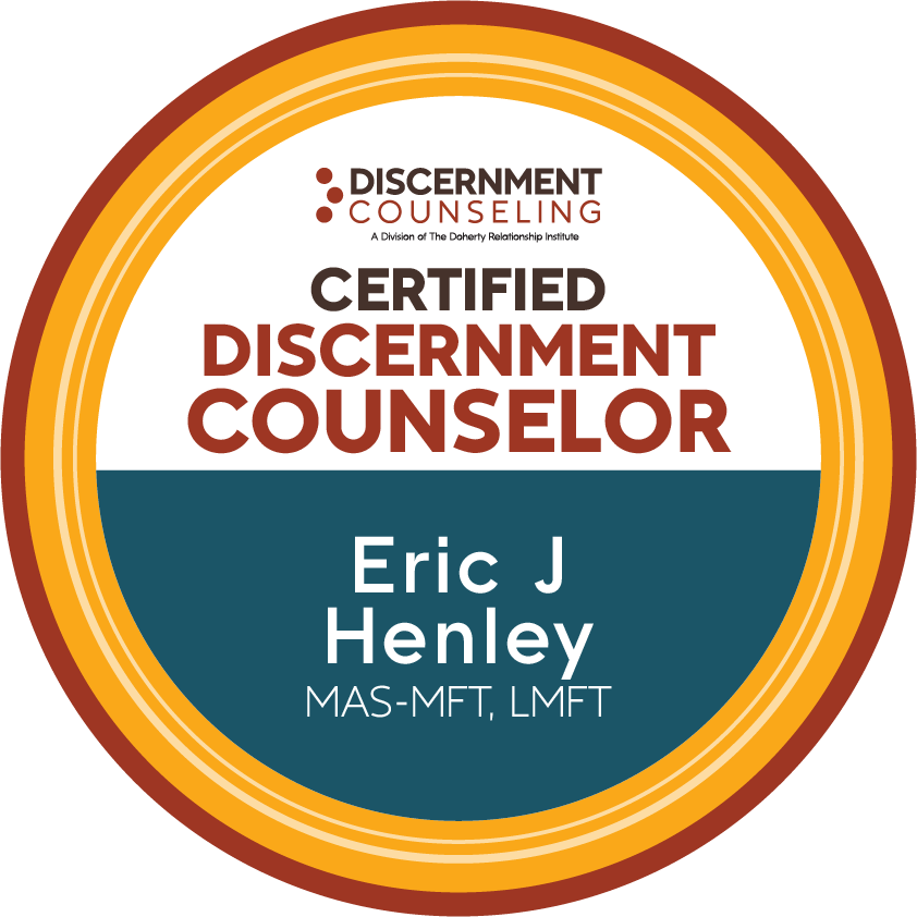 Certified Discernment Counselor badge