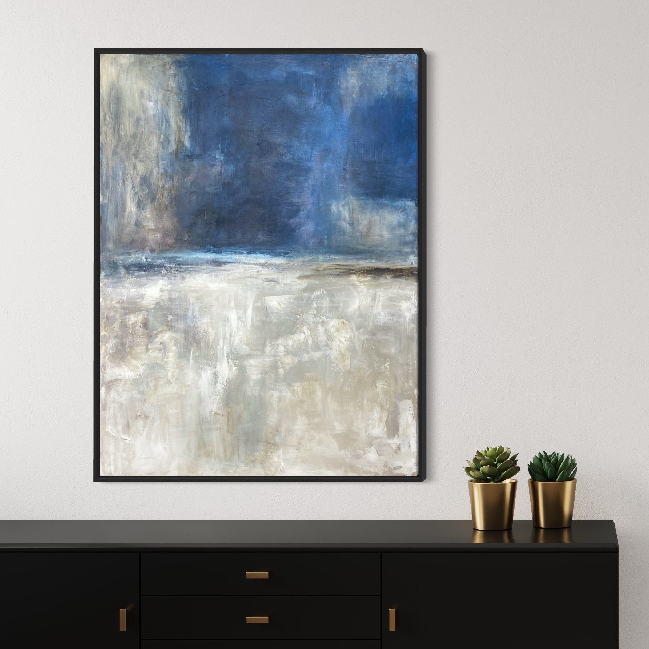 Custom Abstract Painting Commission: Hand-Painted Oil or Acrylic