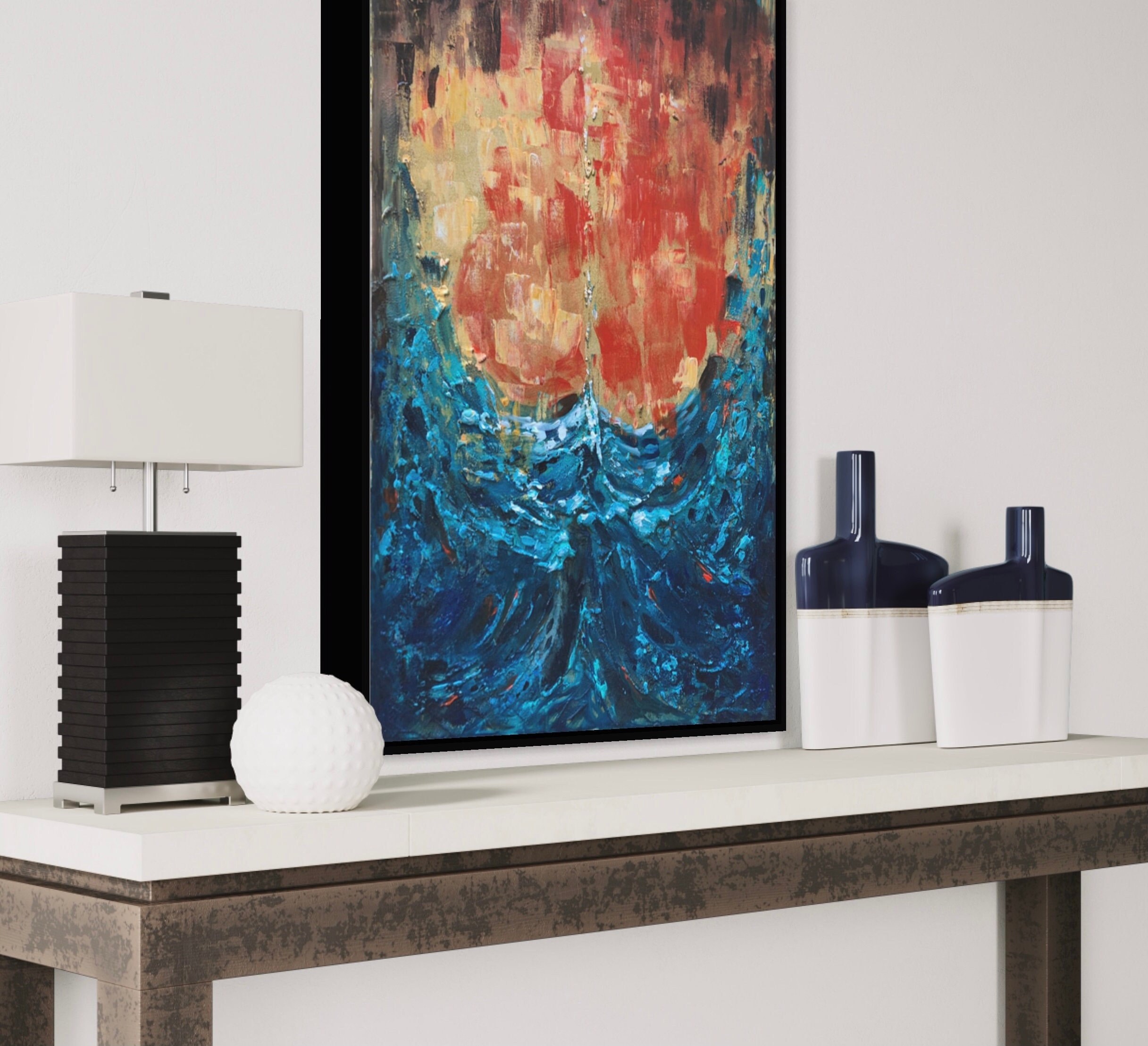 Custom Abstract Painting Oil or Acrylic on Canvas