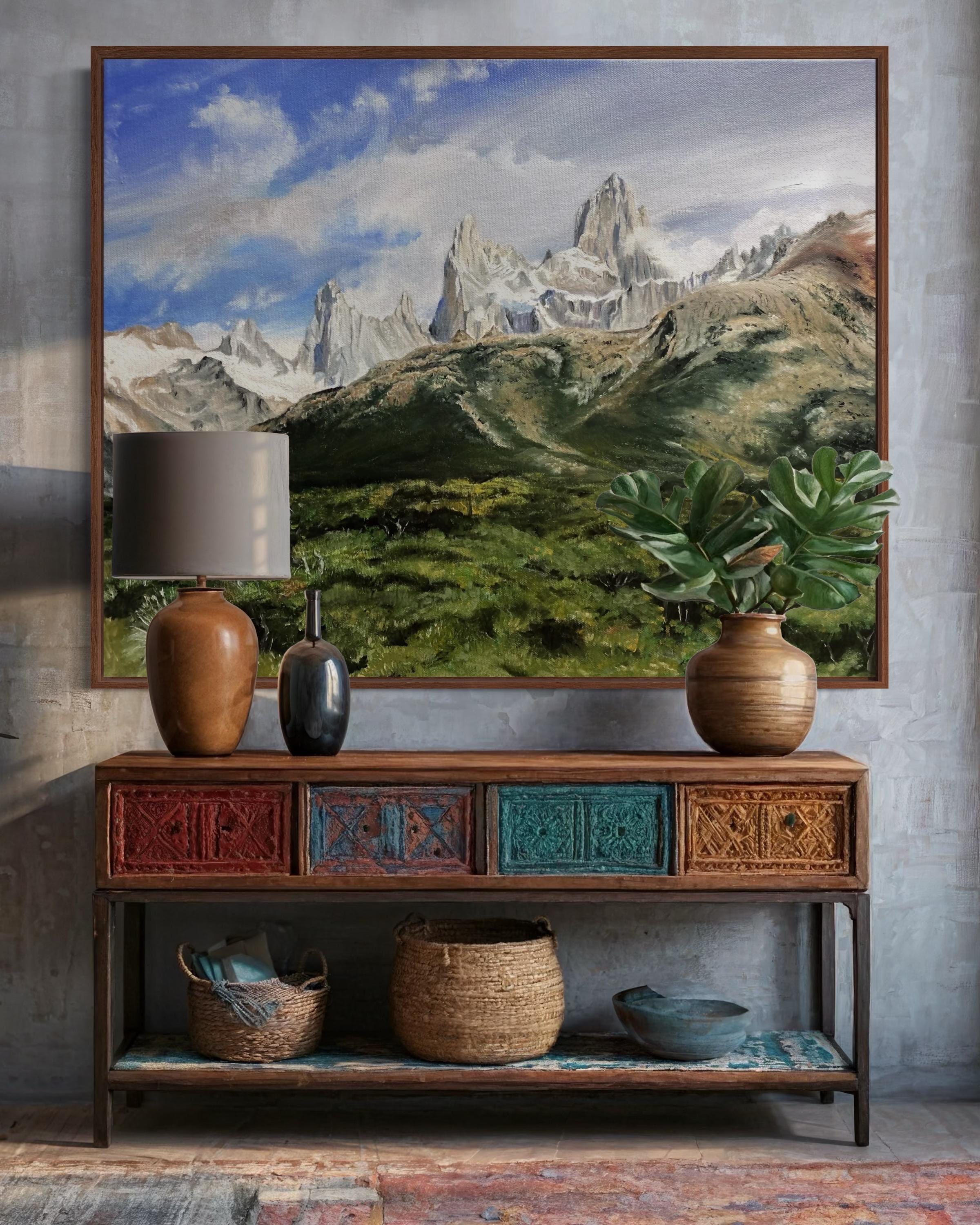 Whistling Straits Golf Course Painting, Acrylic or Oil Sports Artwork, Custom Golf Painting