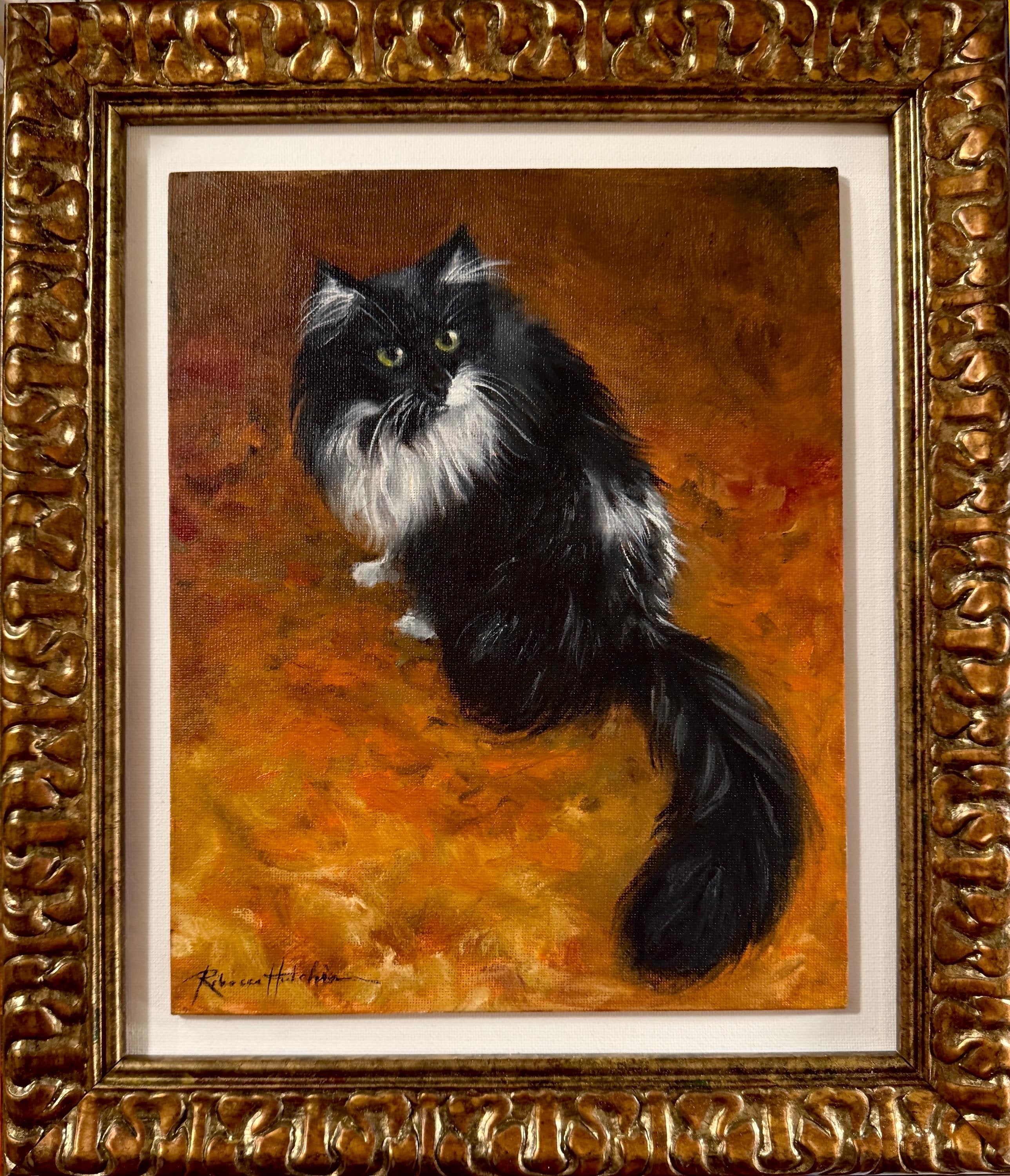 Custom Pet Portrait Oil Painting, Oil on Canvas