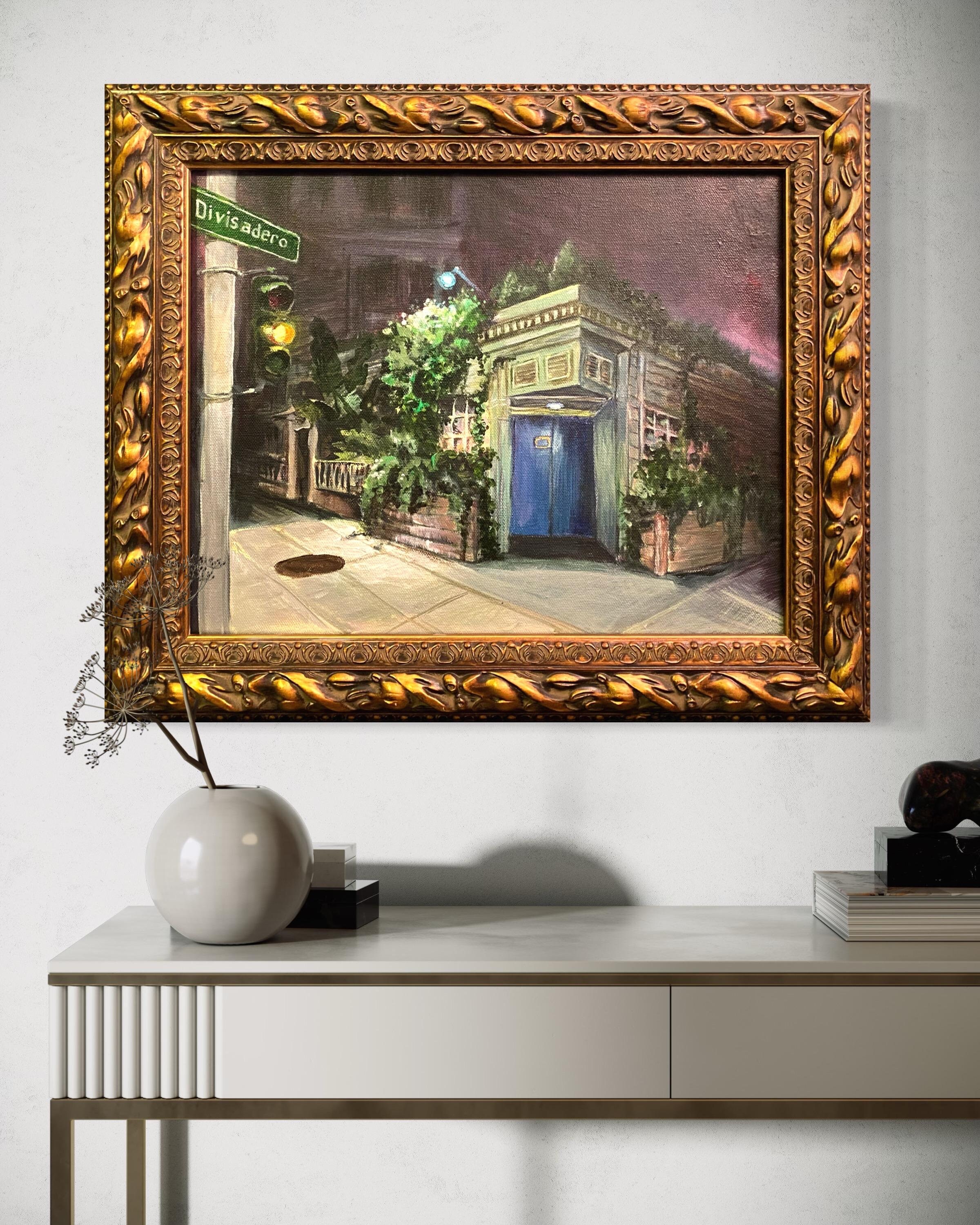 Custom San Francisco Street Painting: Acrylic or Oil on Canvas