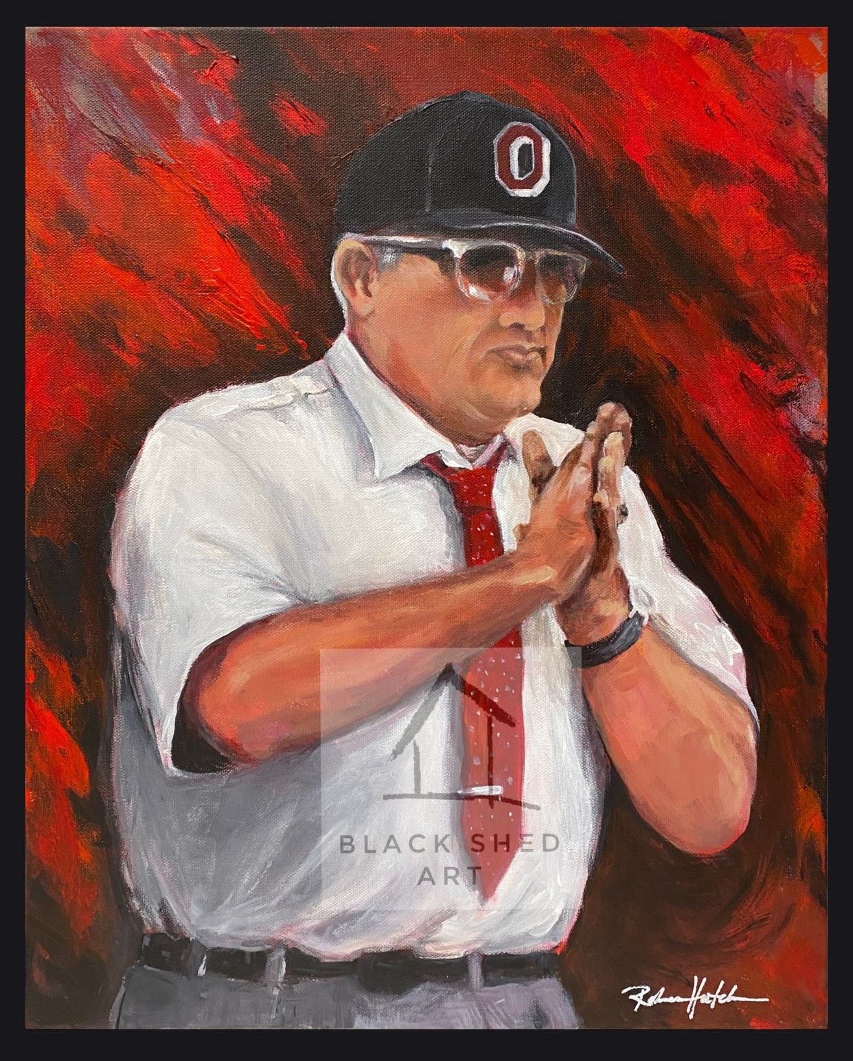 Custom Sports Athlete Painting, Commissioned Acrylic or Oil Portrait