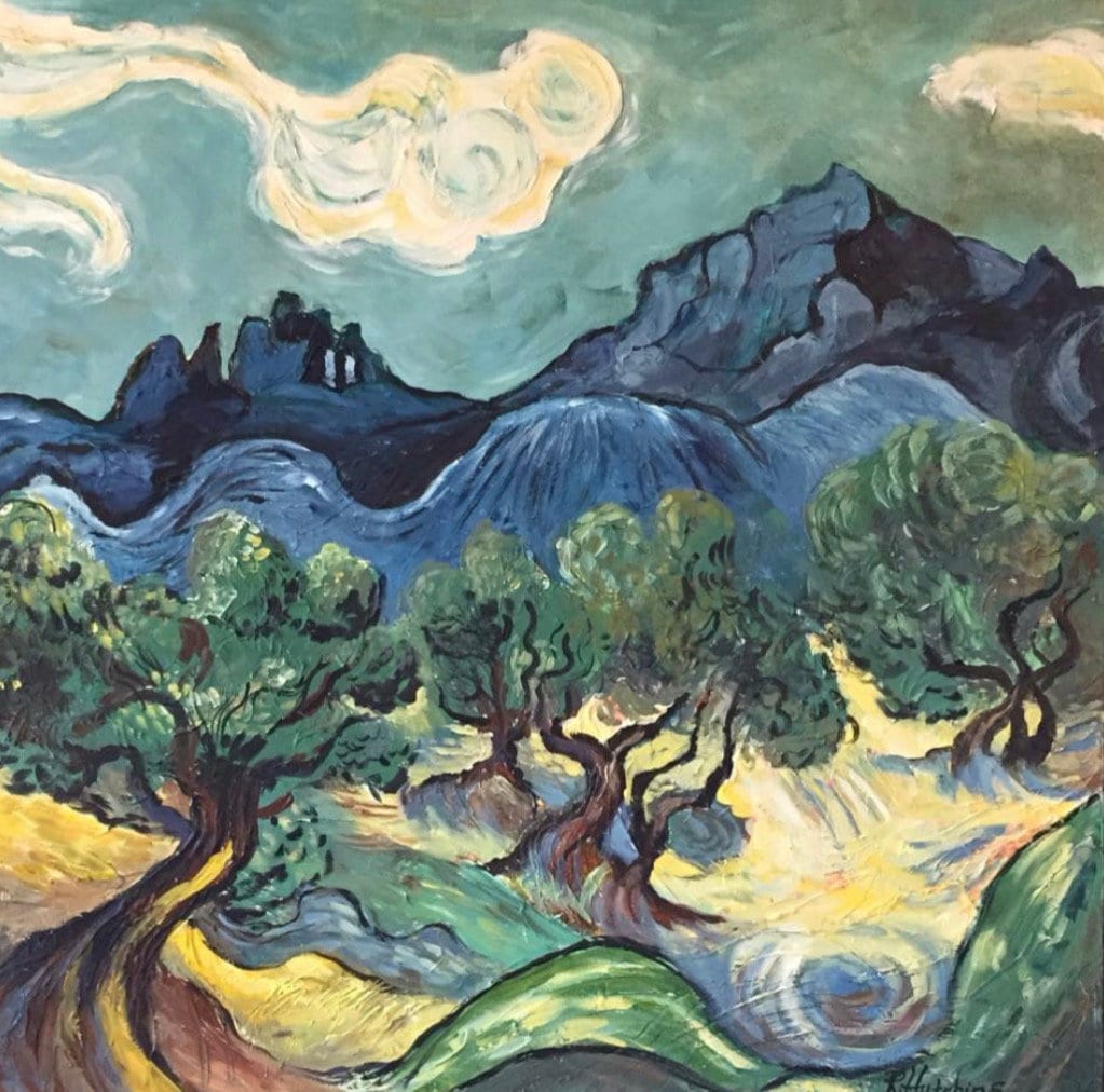 Custom Van Gogh Style Painting, Acrylic or Oil Painting, Commission