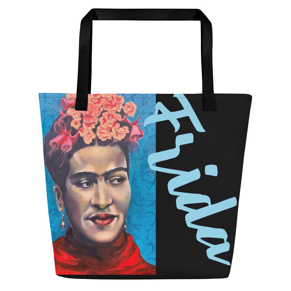 Frida Kahlo Tote Bag, Gift for Artist
