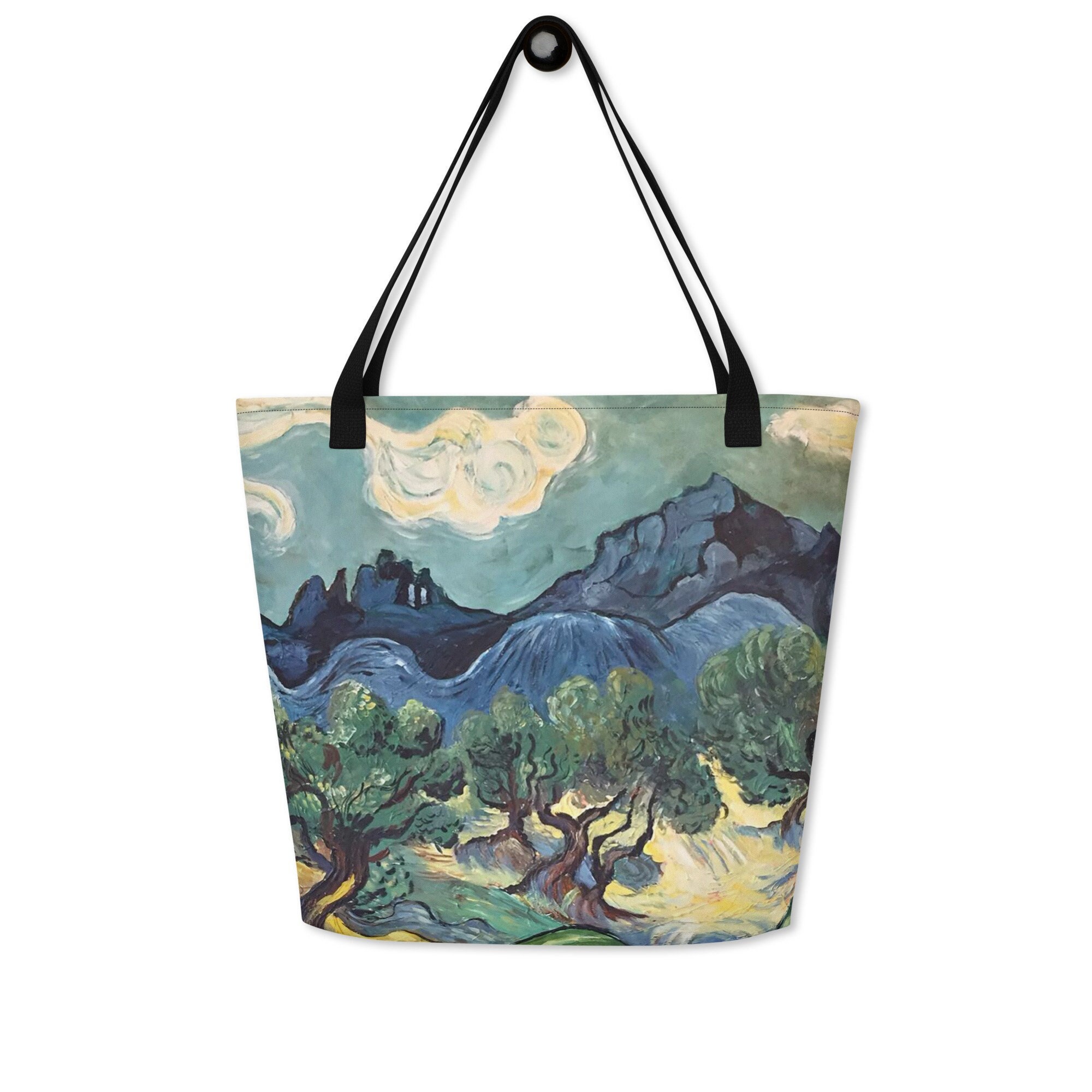 Van Gogh Tote Bag, Large Tote Bag, 16x20, Van Gogh, Artist Bag, Gift for Artist
