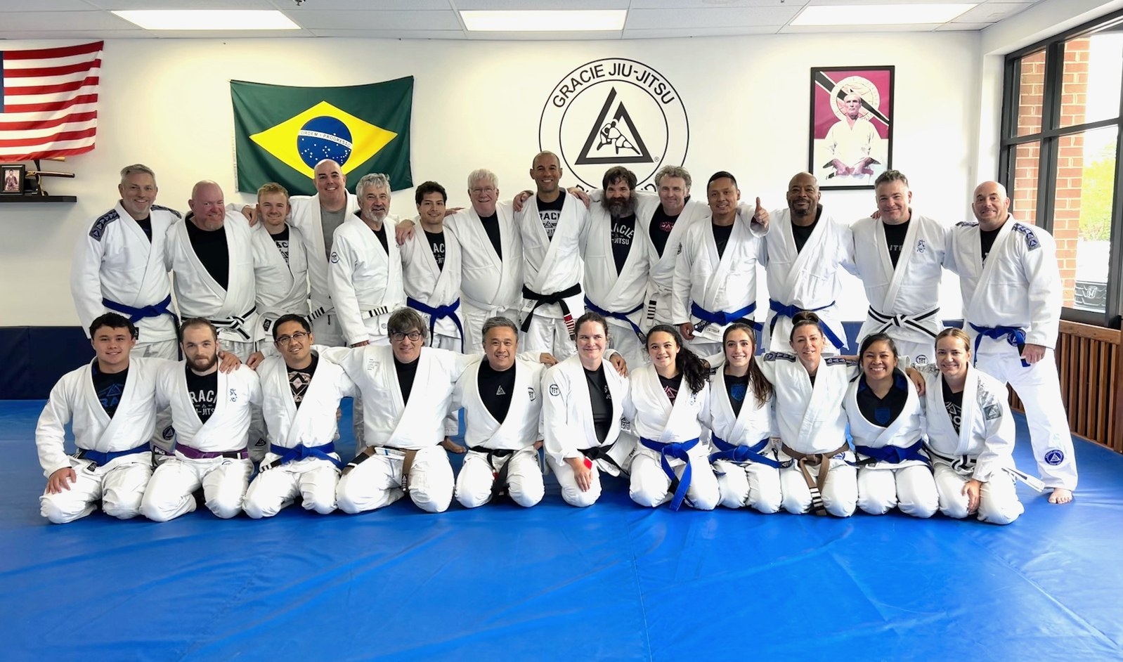 Bushin Martial Arts community celebrating together