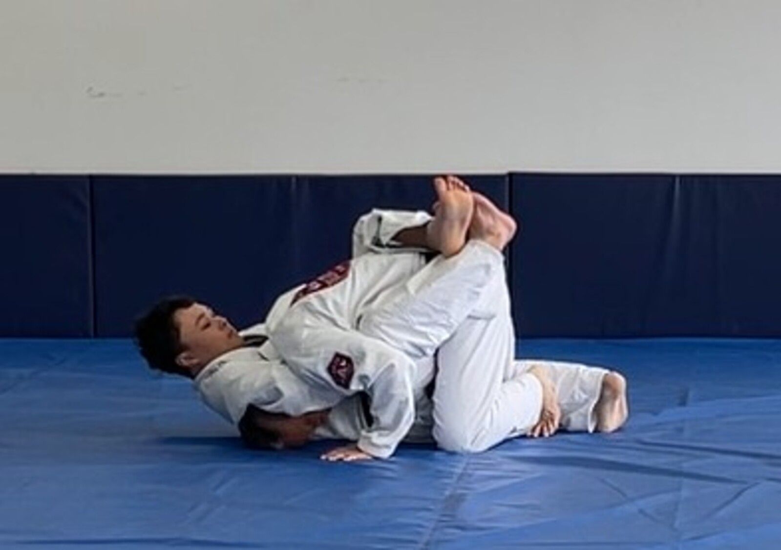 Jiu-Jitsu Foundations students training at Bushin
